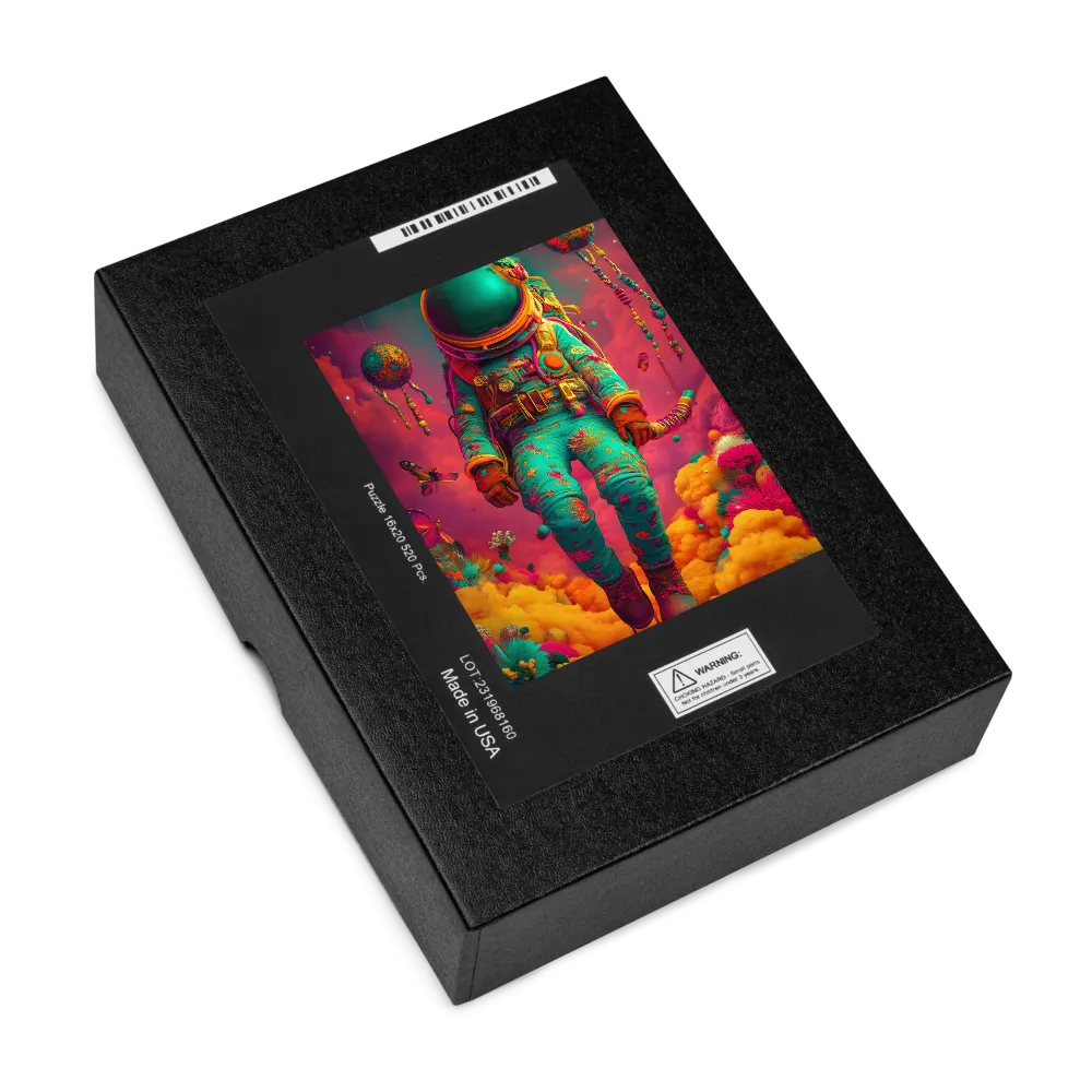 Cosmic Voyager 
 Jigsaw Puzzle in Tin Box