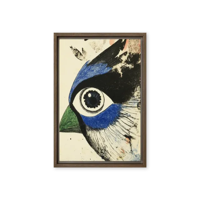 Staring Bird Eye | Art Print