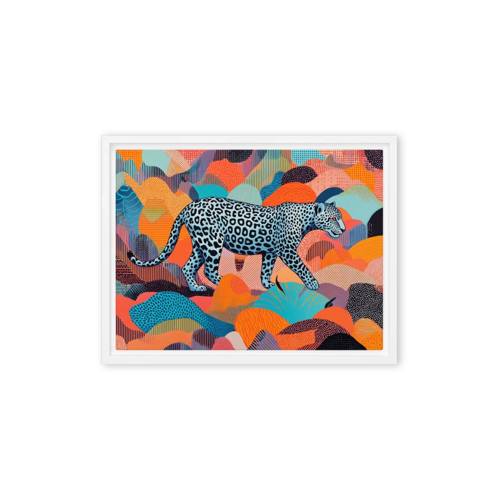 The Neon Leopard | Art Print