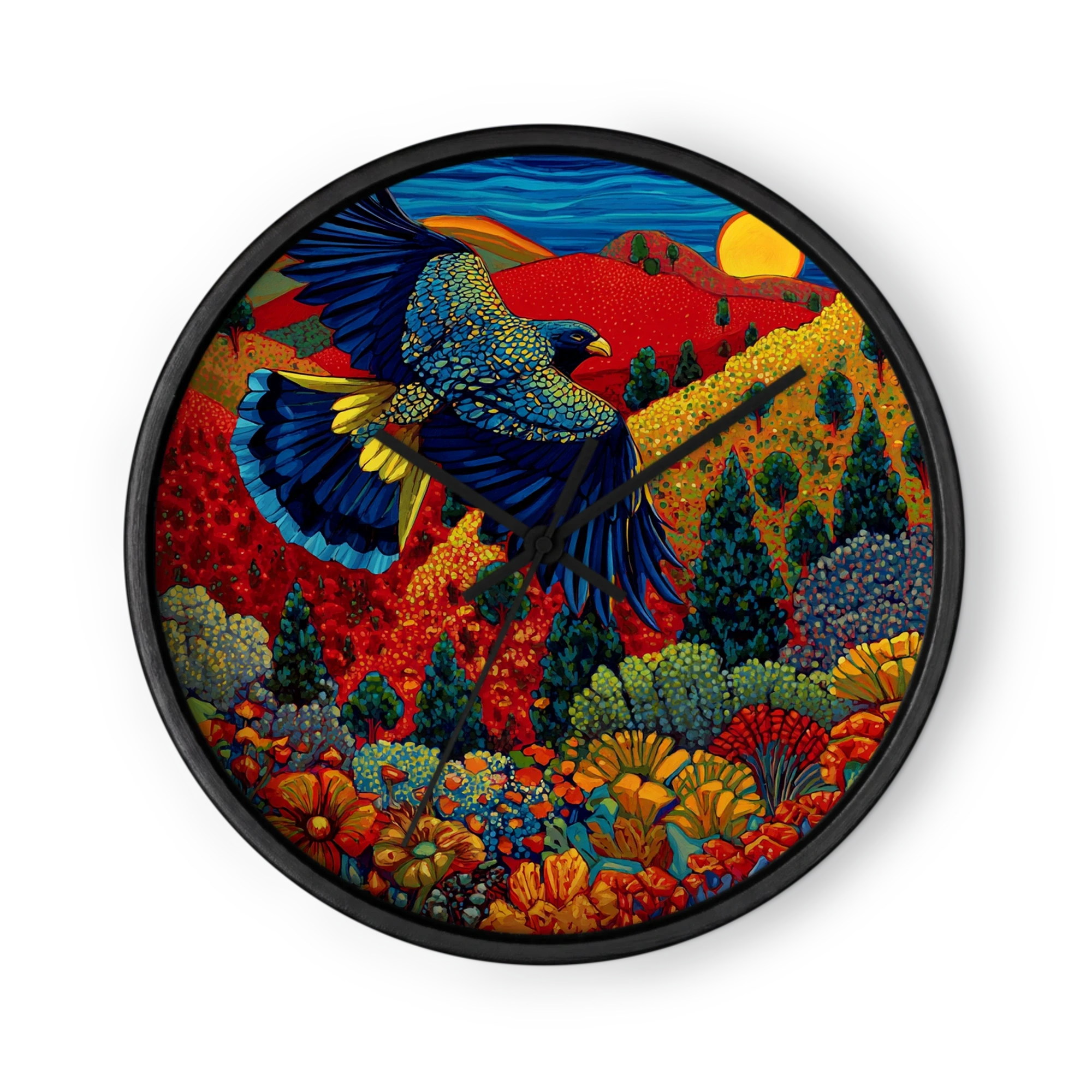 Flight Over Golden Hills