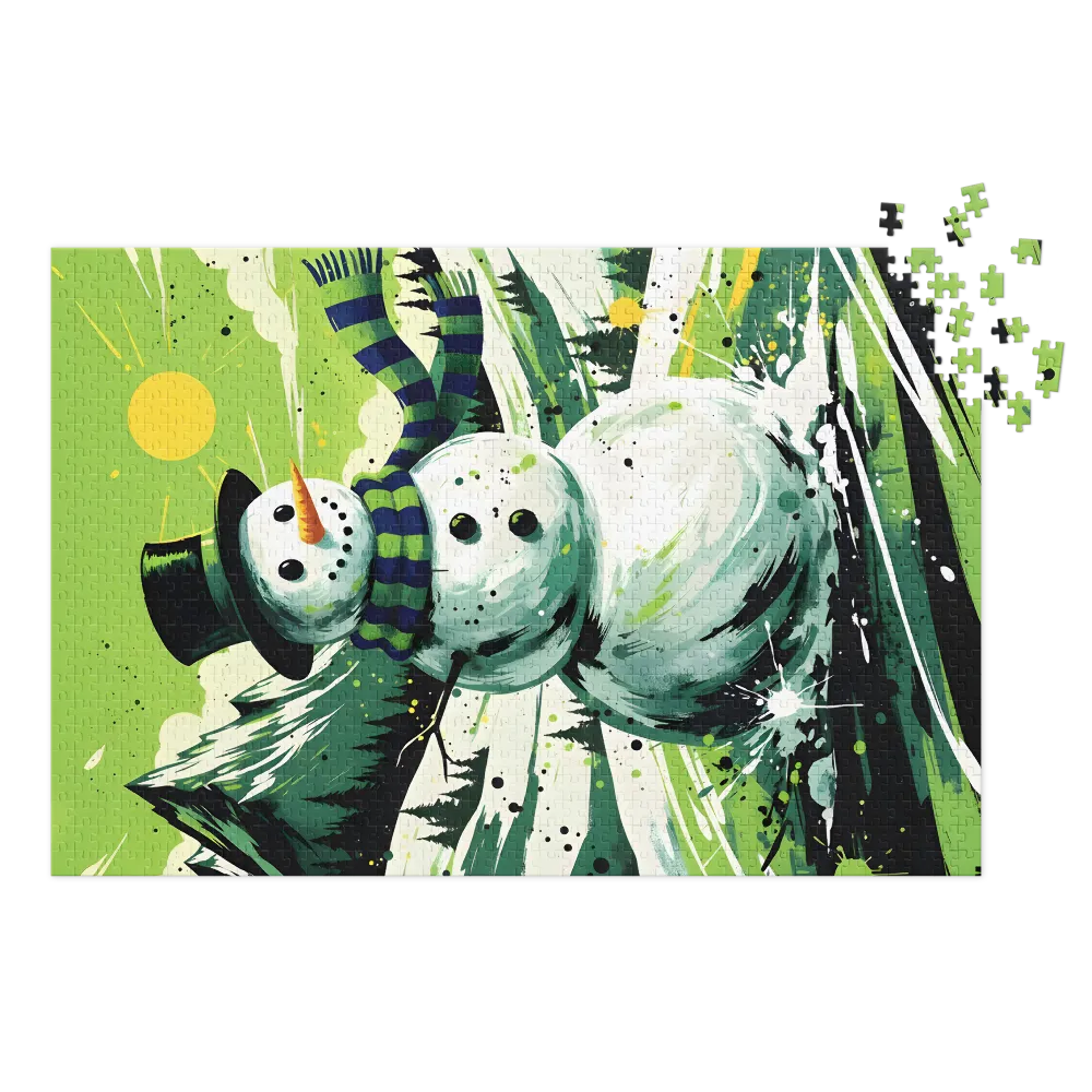 Emerald Snowman