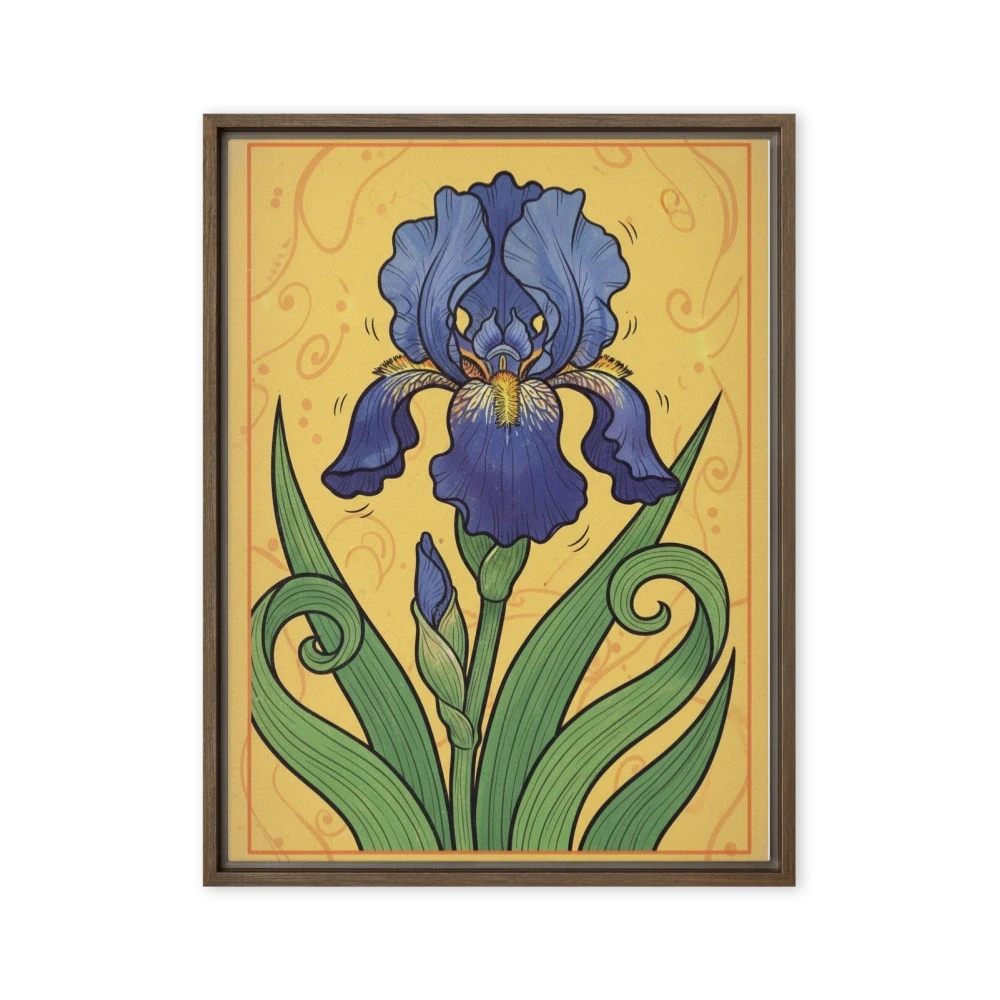 Art Nouveau Iris