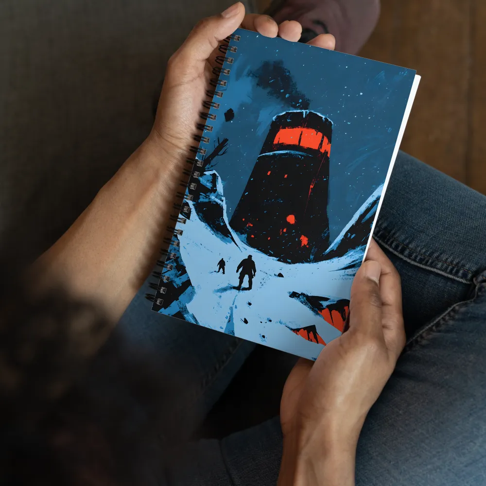 The Crimson Core 
 Spiral Notebook | 140 pages