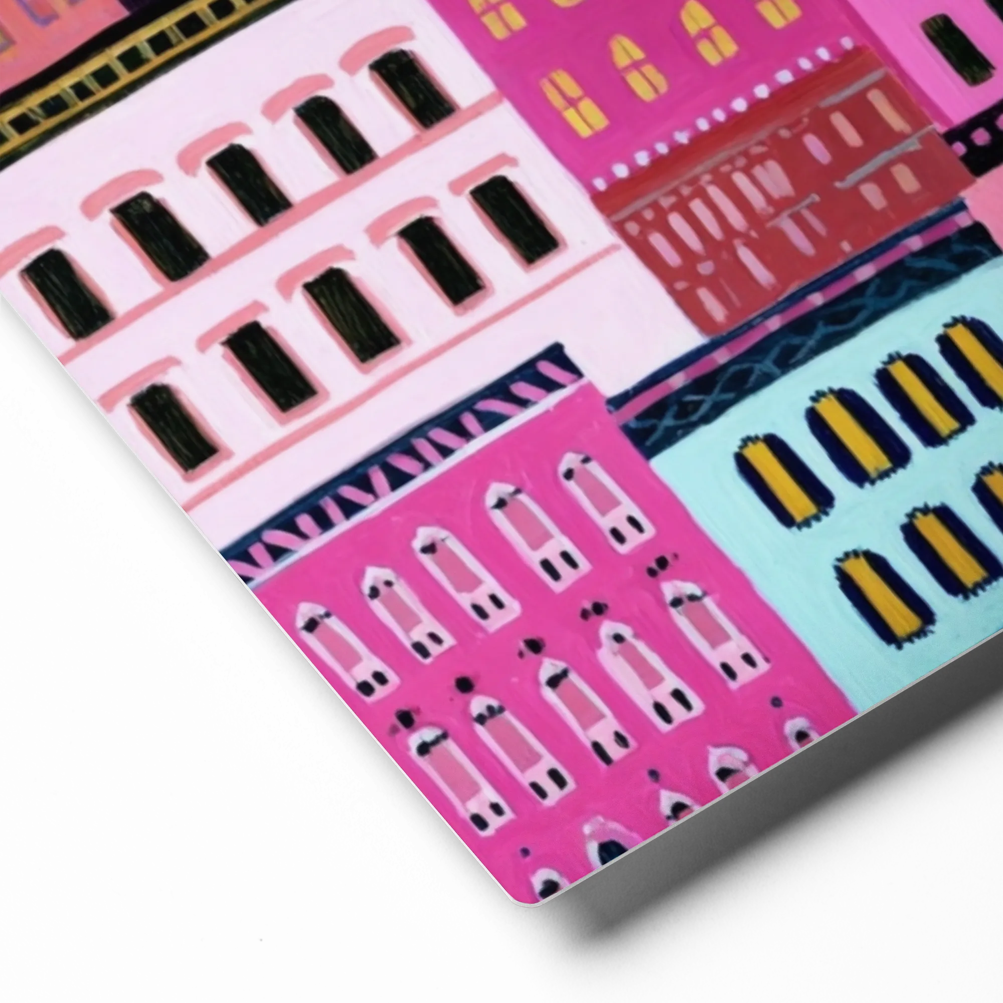 Pink Cityscape | Art Print