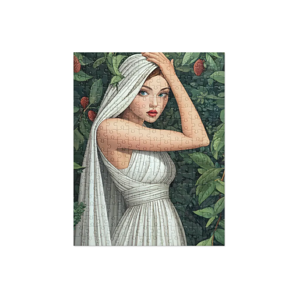 Enigmatic Forest Muse 
 Jigsaw Puzzle