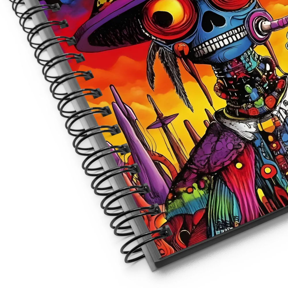 Cosmic Sorcerer 
 Spiral Notebook | 140 pages