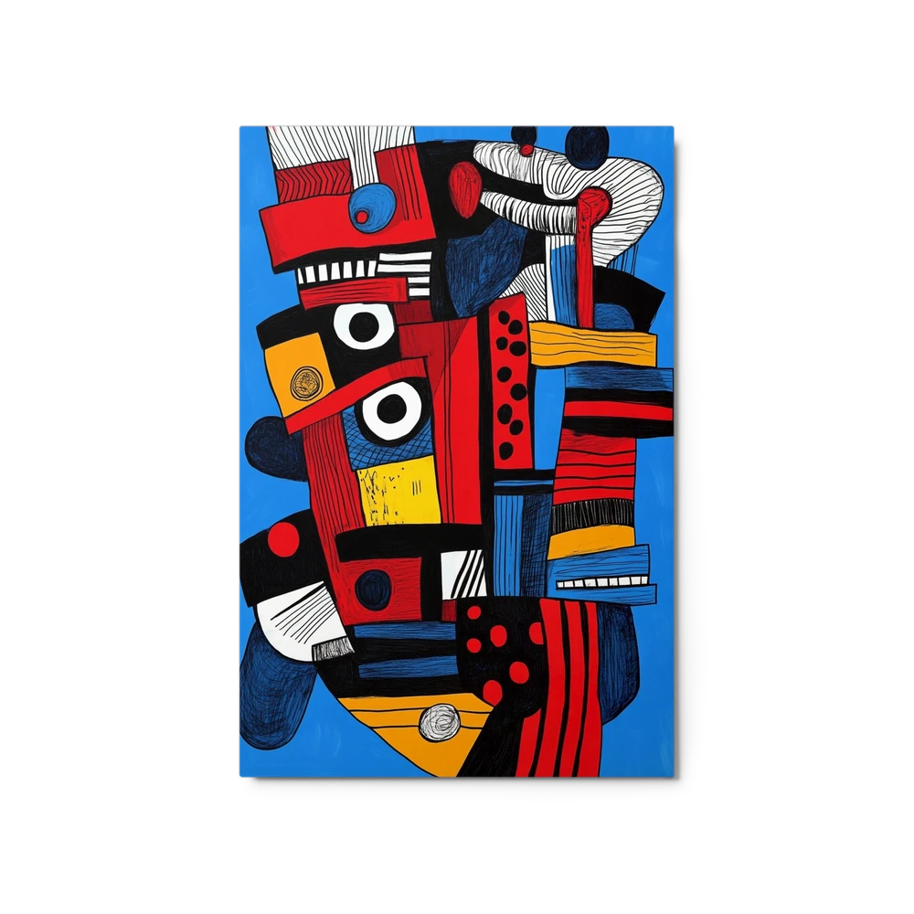 Cubist Form Symphony | Art Print