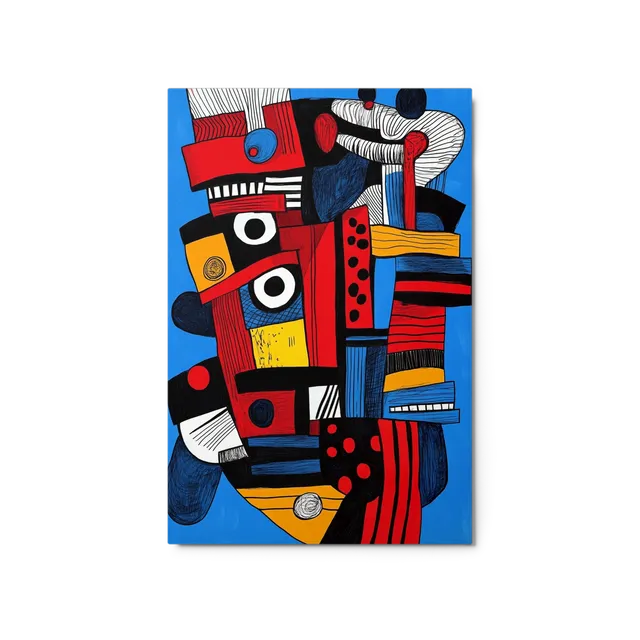 Cubist Form Symphony | Art Print