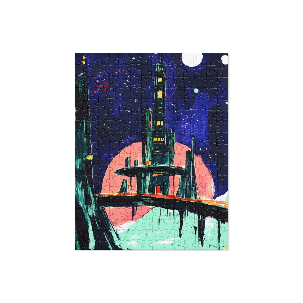 Celestial Metropolis 
 Jigsaw Puzzle
