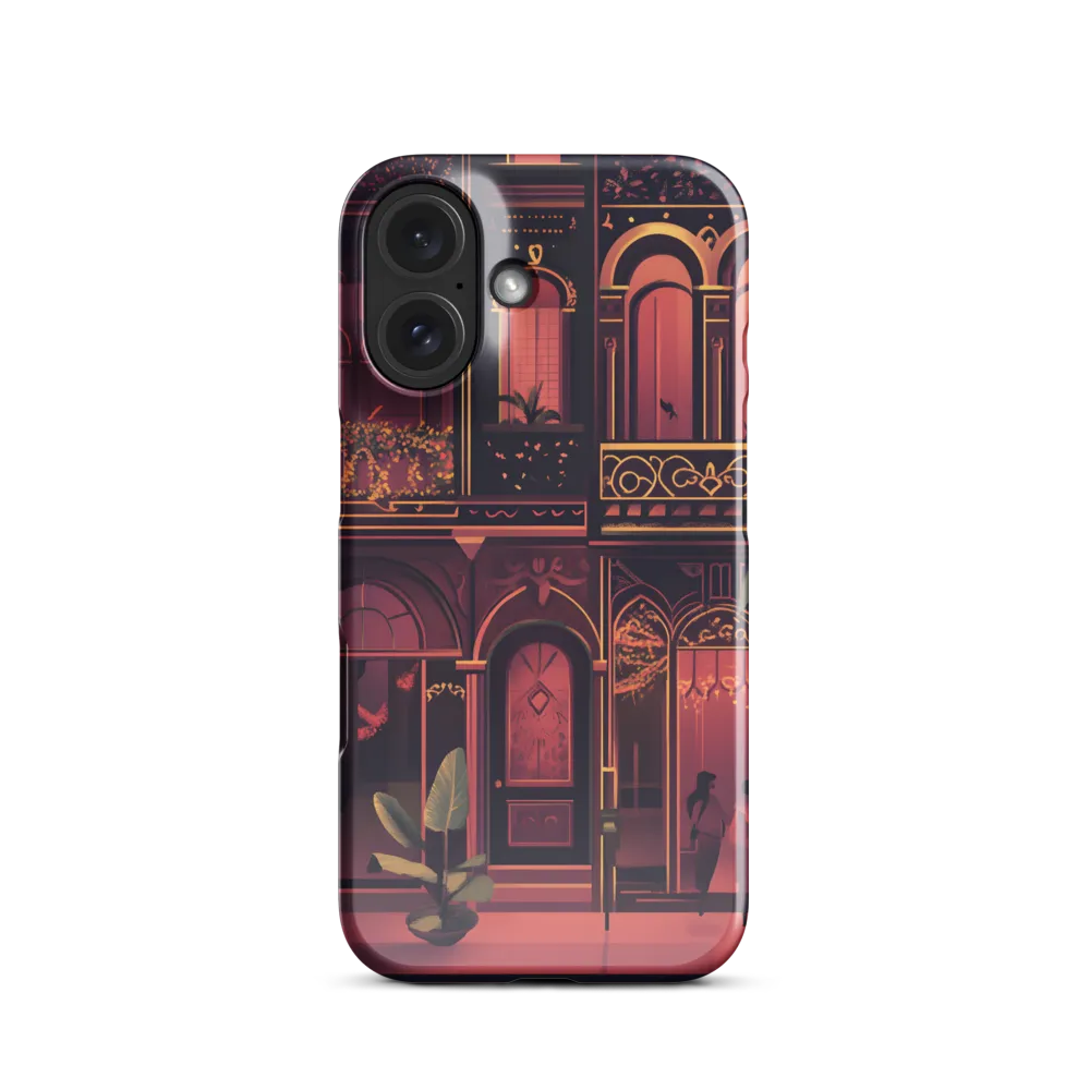 Nightfall in the Urban Oasis 
 Samsung Galaxy S23 Plus | Snap Case