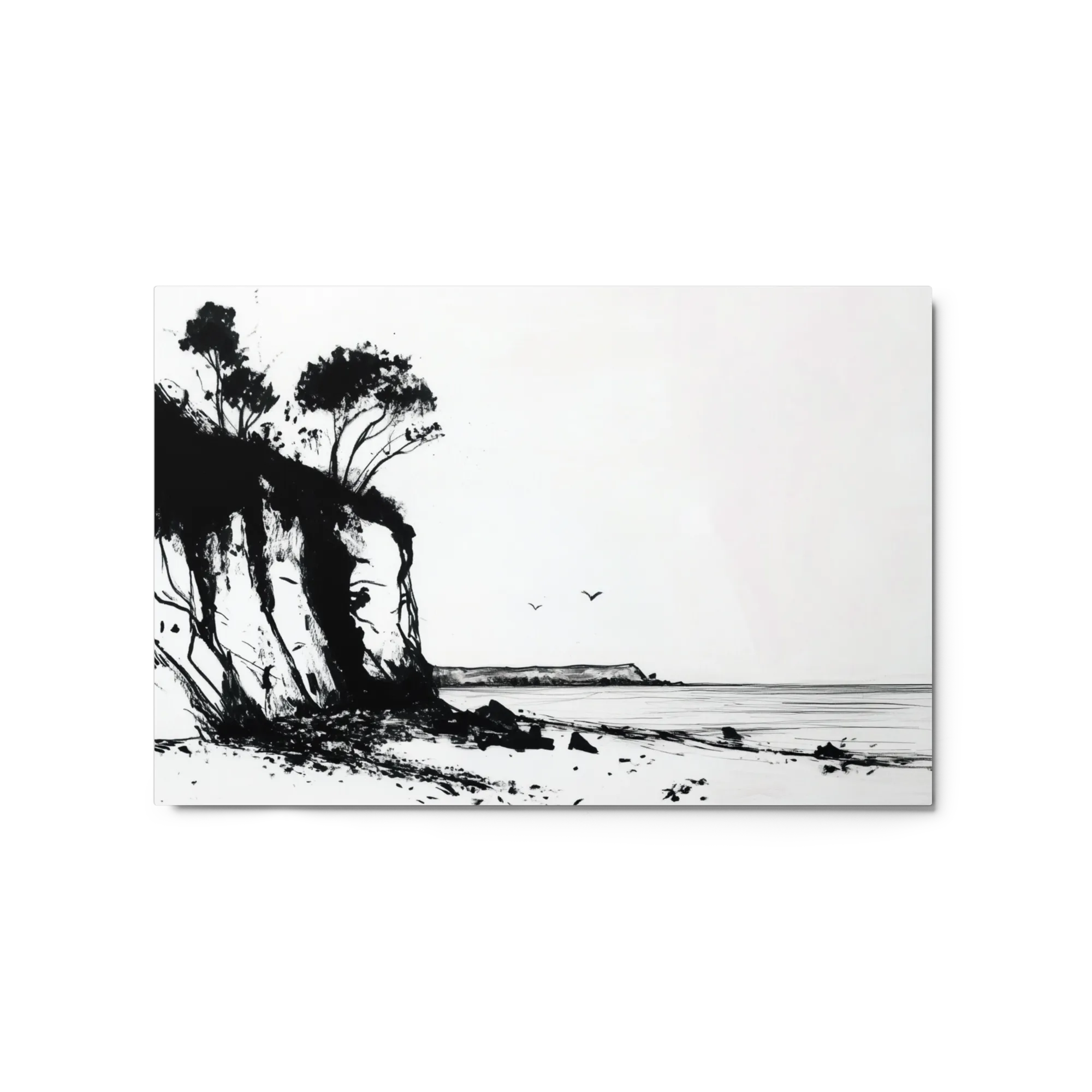 Monochrome Shoreline