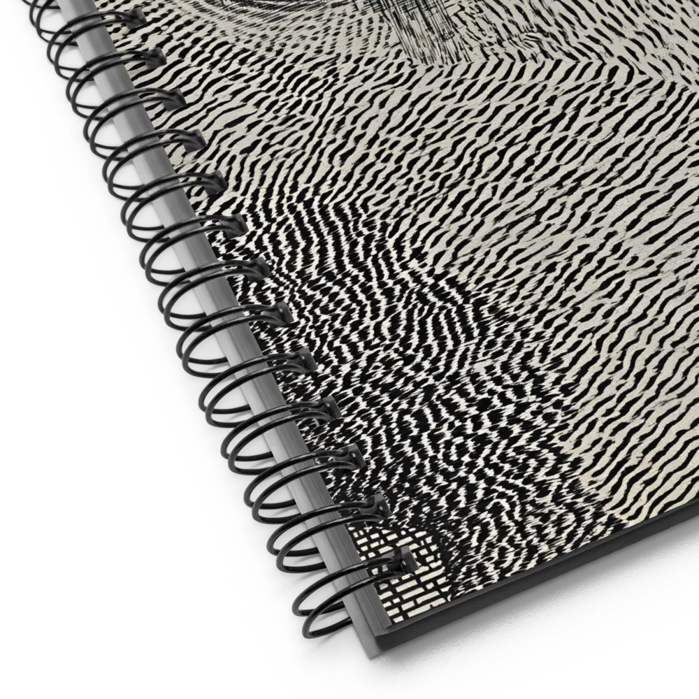 The Engraved Gaze 
 Spiral Notebook | 140 pages