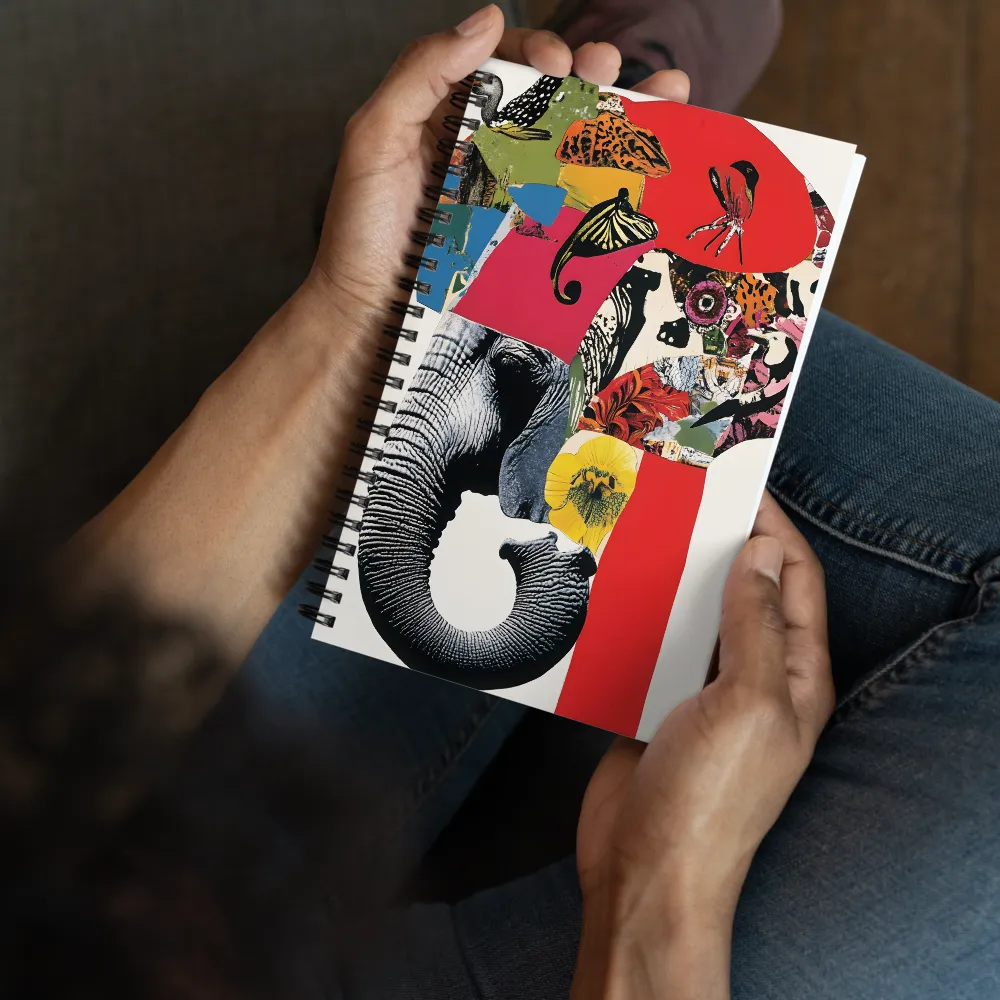Elephant of Fragments 
 Spiral Notebook | 140 pages