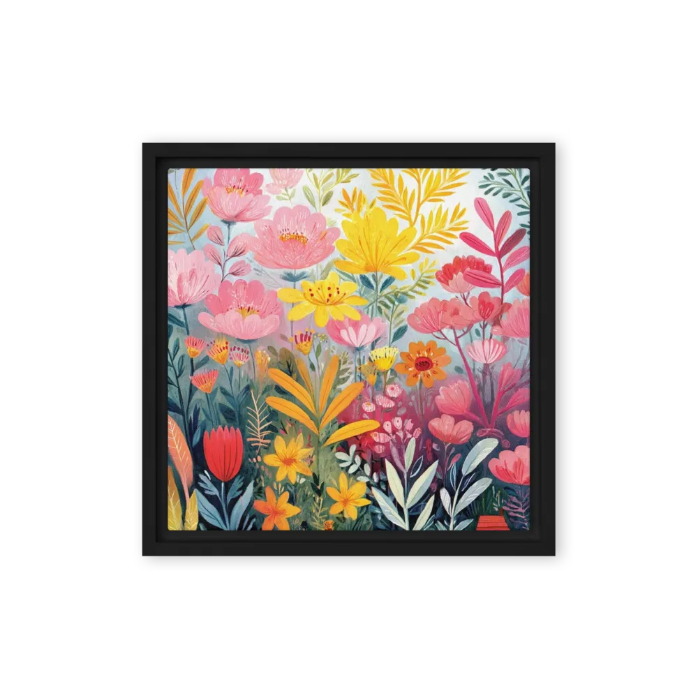 Meadow of Wonders 
 Poster with White Frame | 10″x 10″