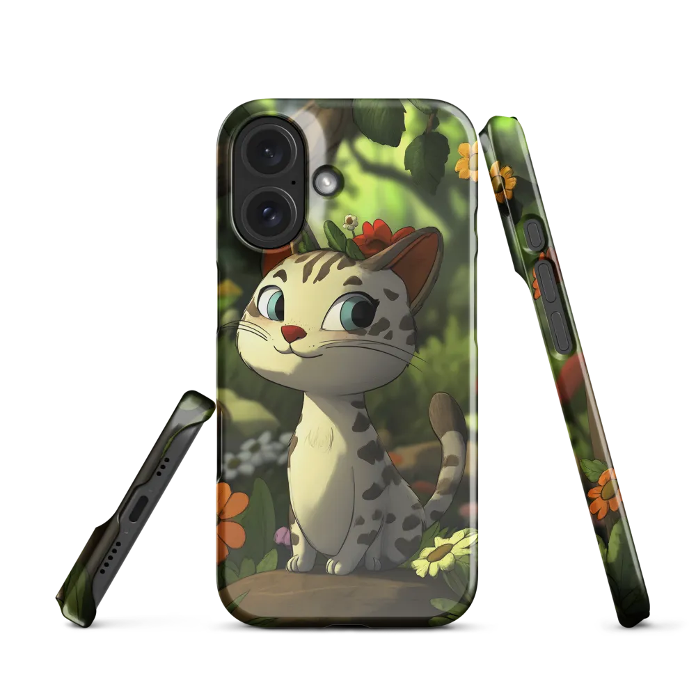 Whimsical Forest Kitten 
 Samsung Galaxy S10 | Snap Case