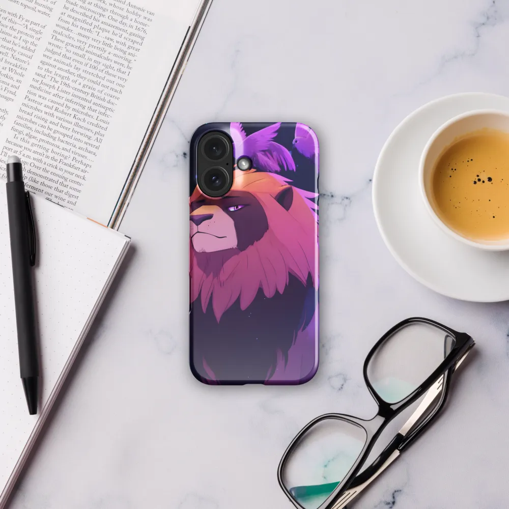 Thoughtful Lion and Birds 
 Samsung Galaxy S10 | Snap Case