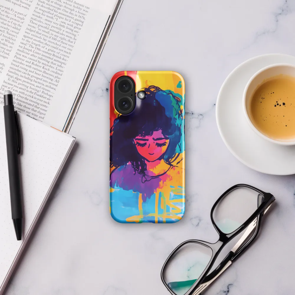 Vibrant Gaze 
 iPhone 13 Mini | Snap Case
