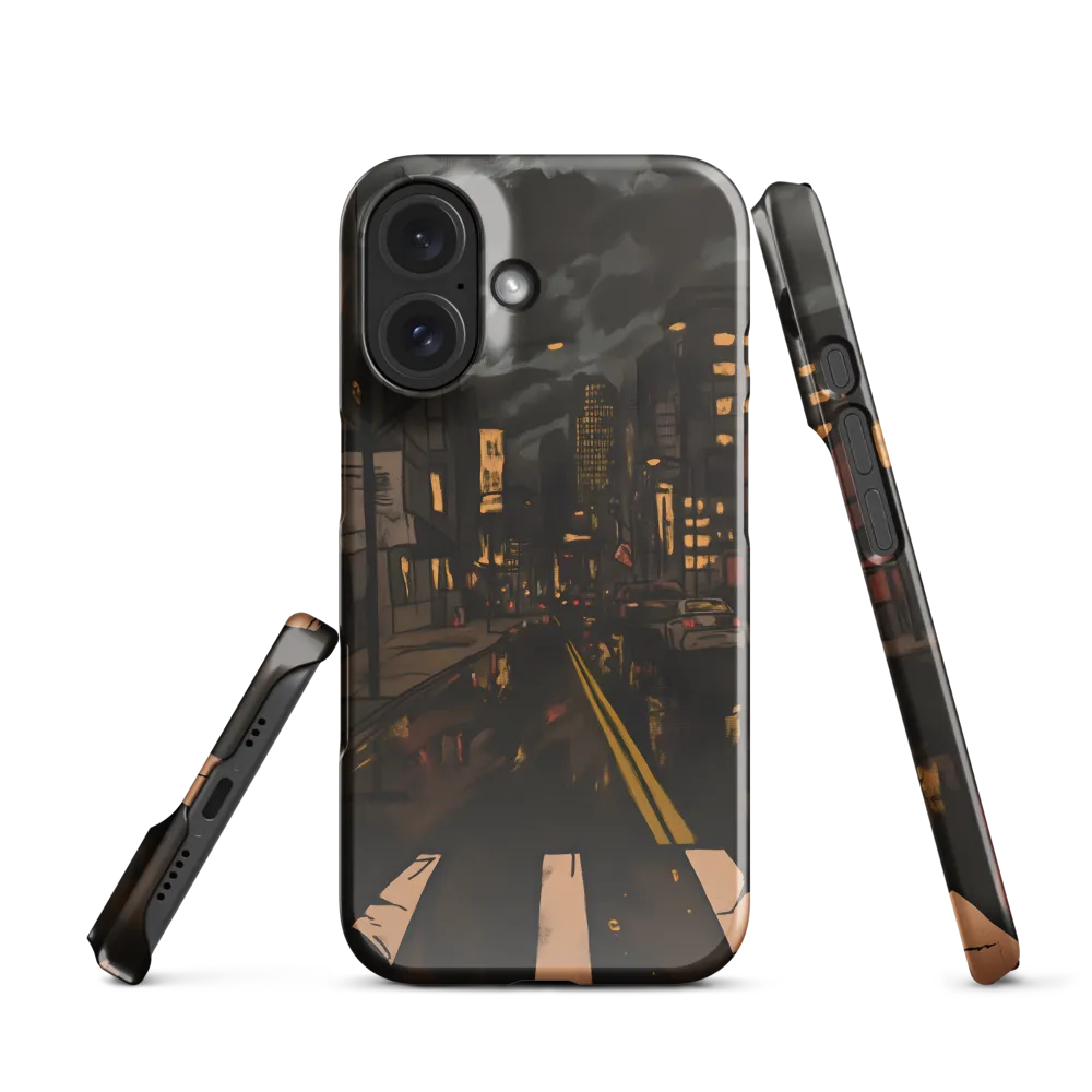 Urban Nocturne with Reflections 
 Samsung Galaxy S20 FE | Tough Case