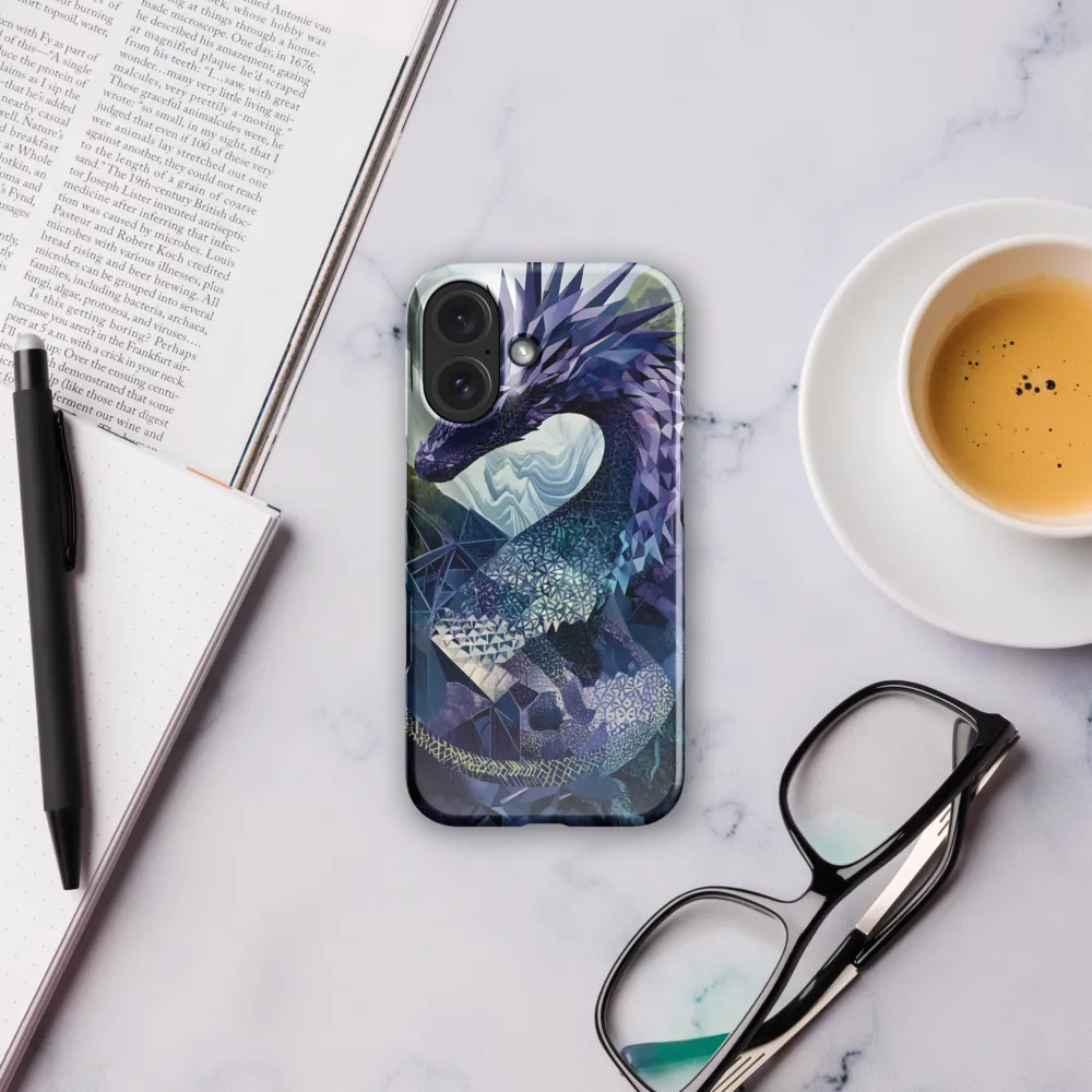 Polygonal Dragon Mountains 
 iPhone 16 Plus | Tough Case