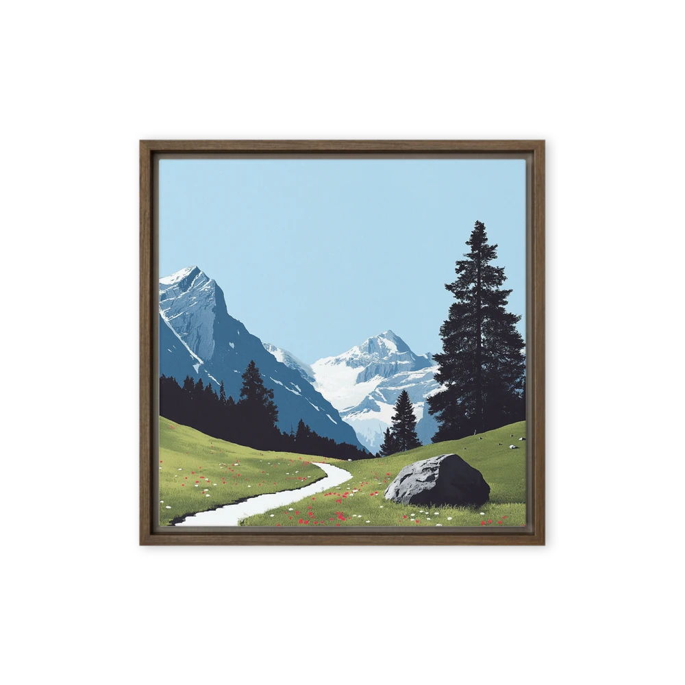 Alpine Meadow Path | Art Print