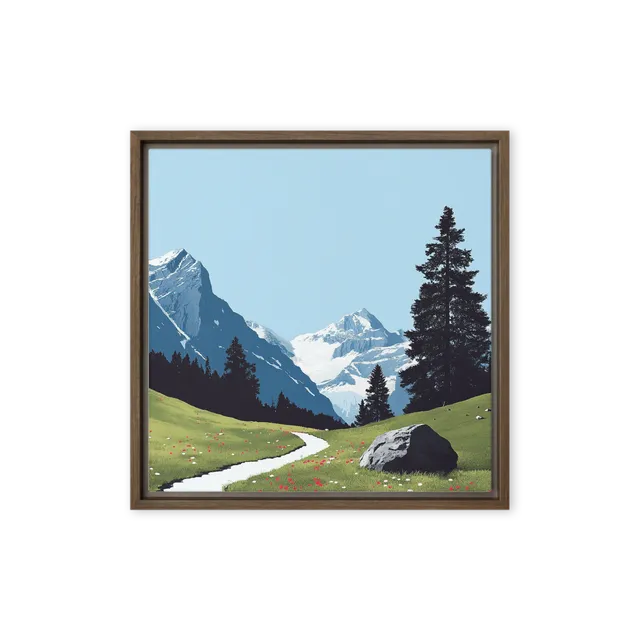 Alpine Meadow Path | Art Print