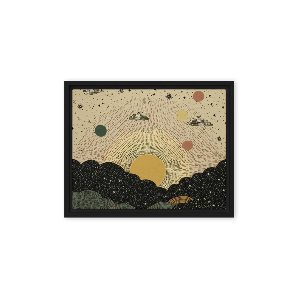 Cosmic Horizon 
 Canvas | 11″x 14″