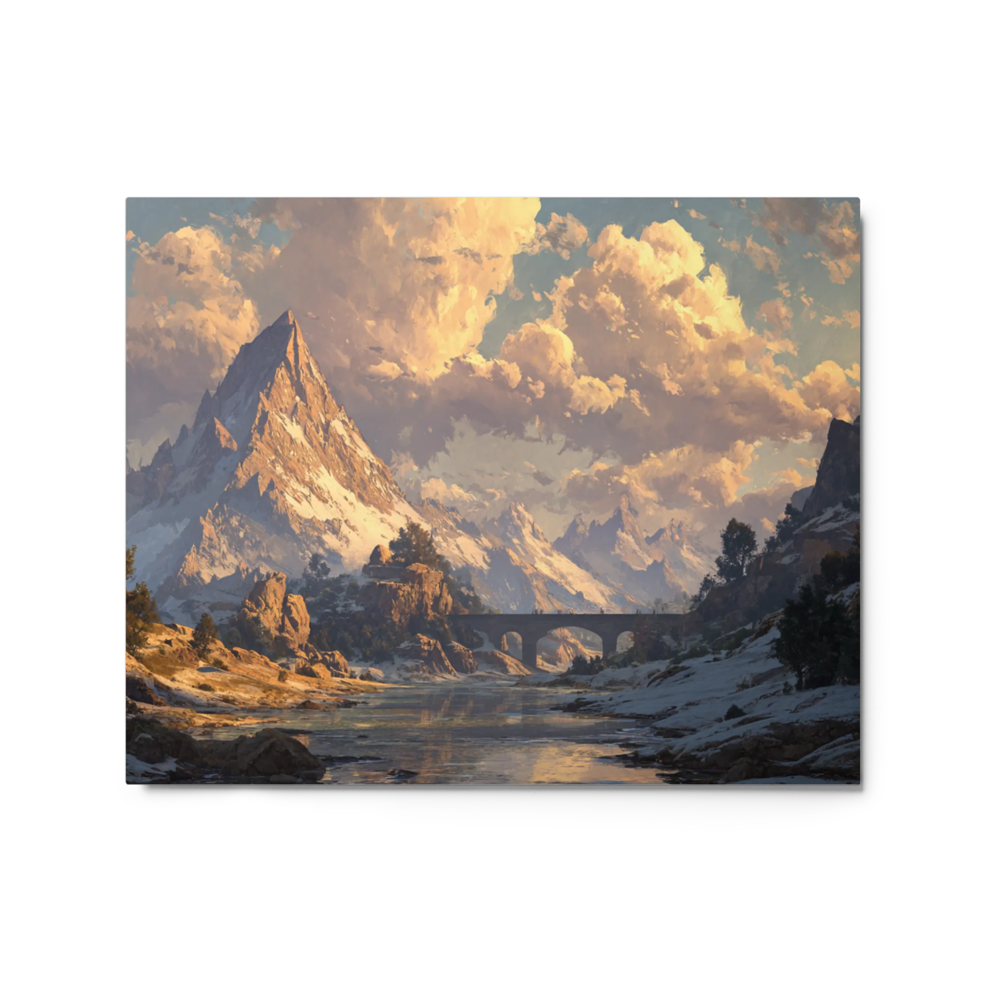 Golden Hour Peaks | Art Print