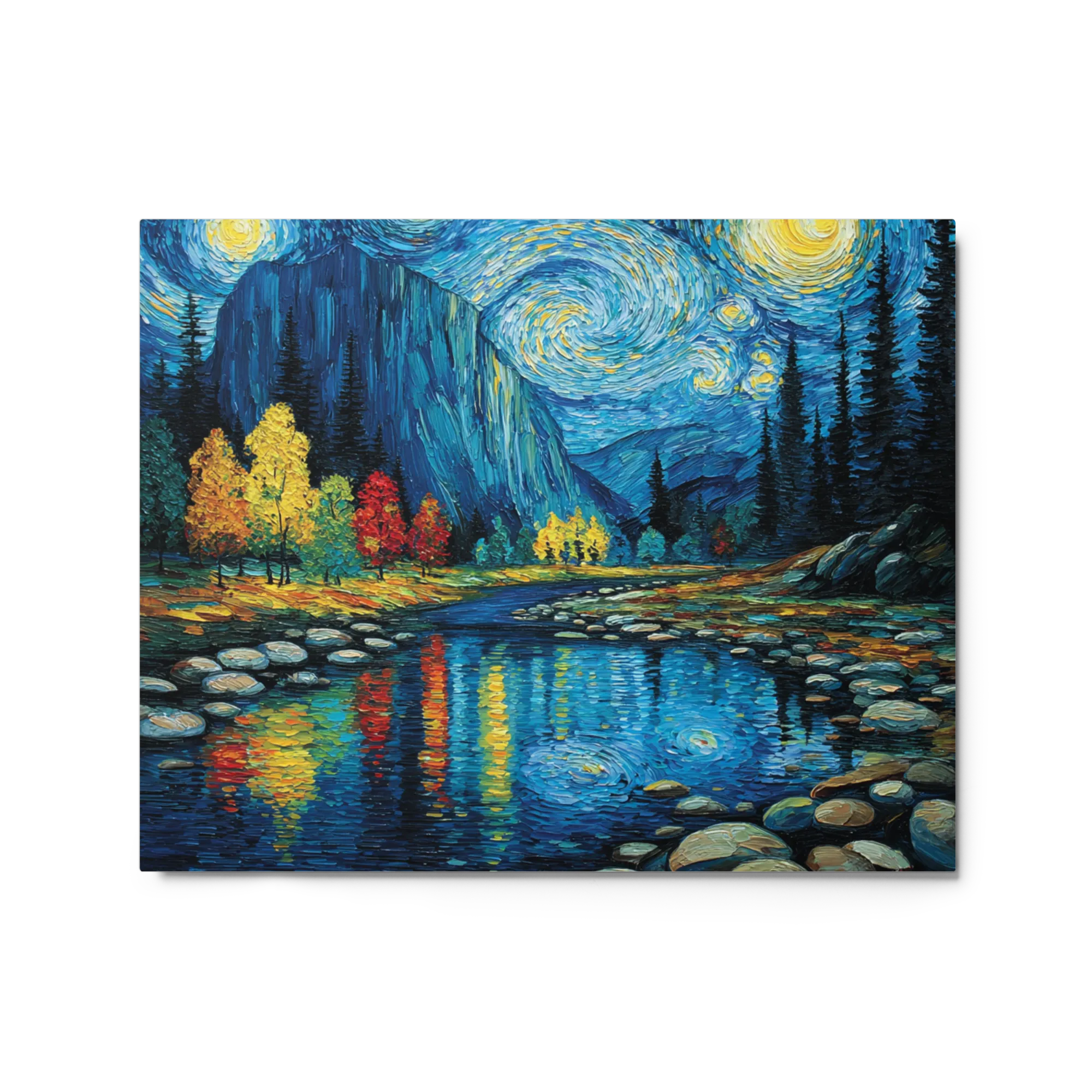 Van Gogh's Mountain Night