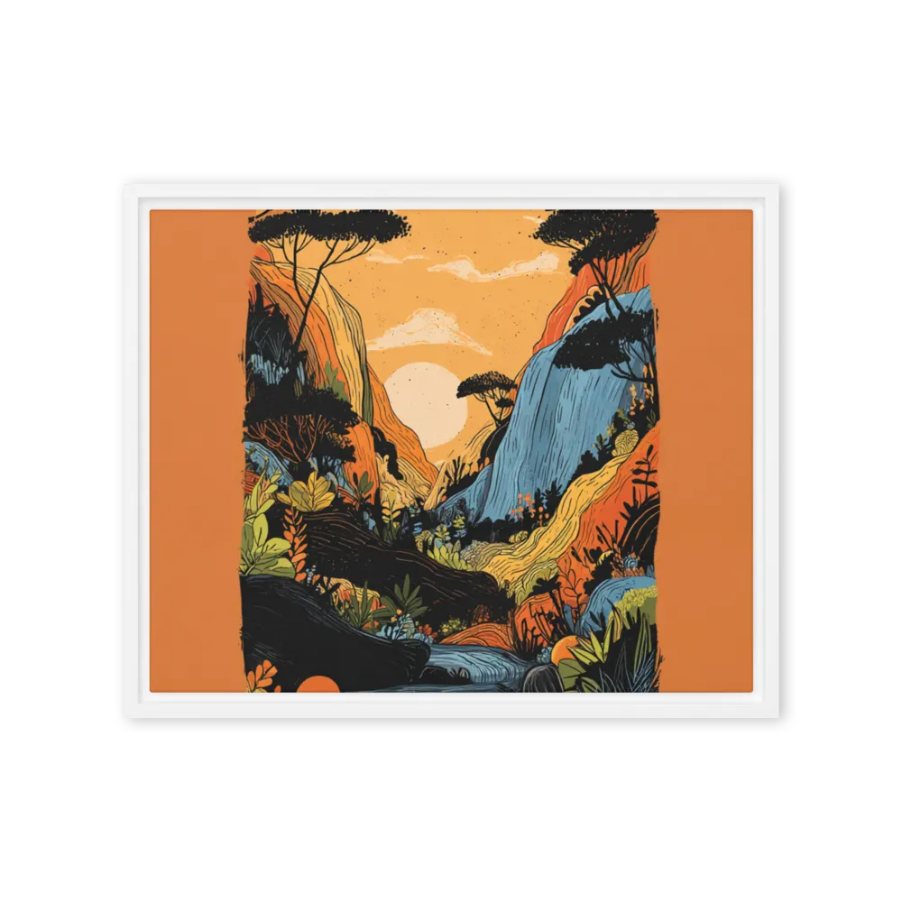 Golden Valley Sunset 
 Canvas | 24″x 30″