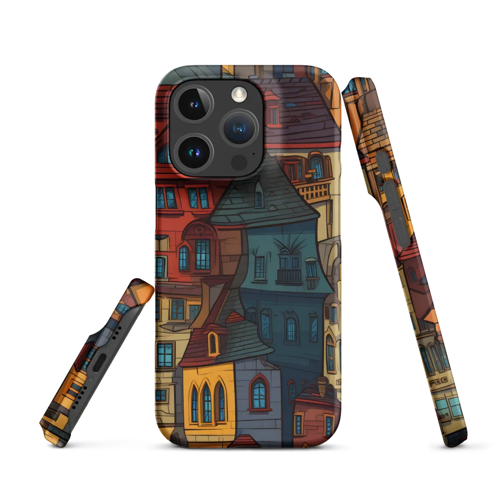 Colorful Cityscape Buildings | Phone Case