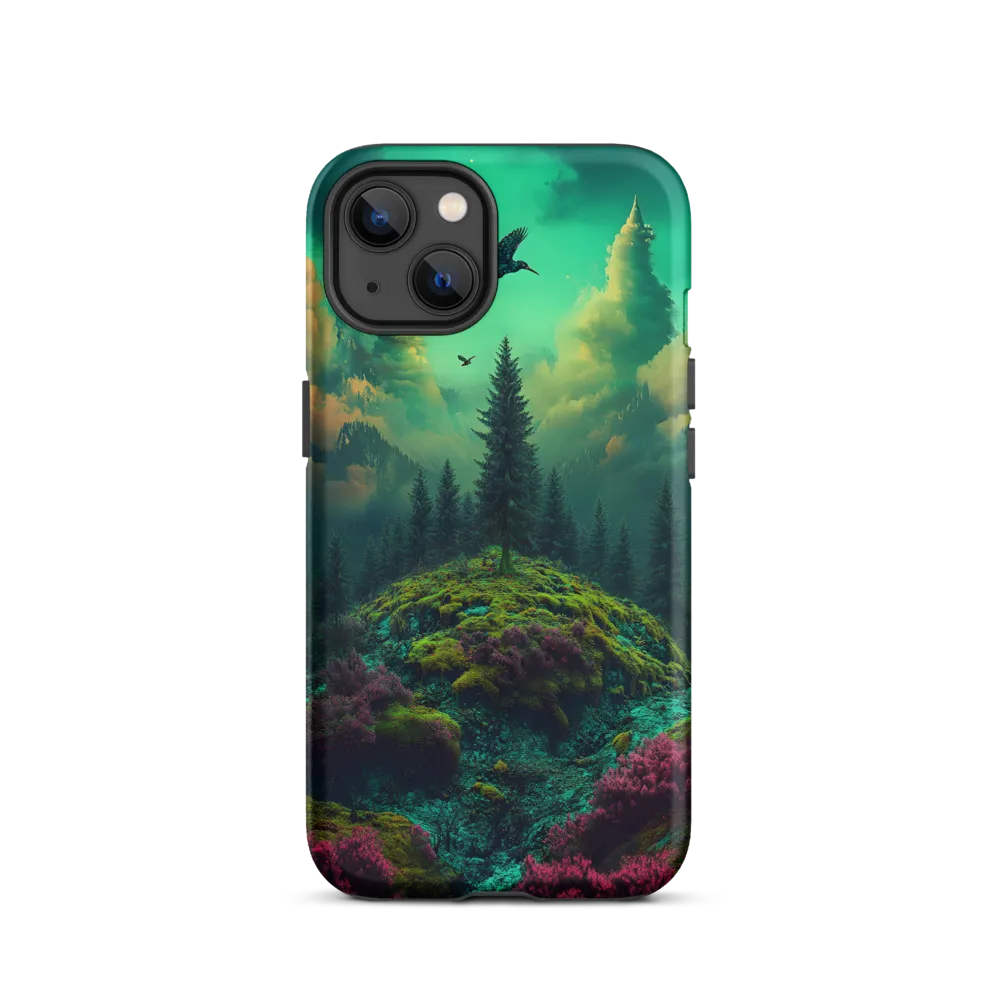 Surreal Green Landscape | Phone Case