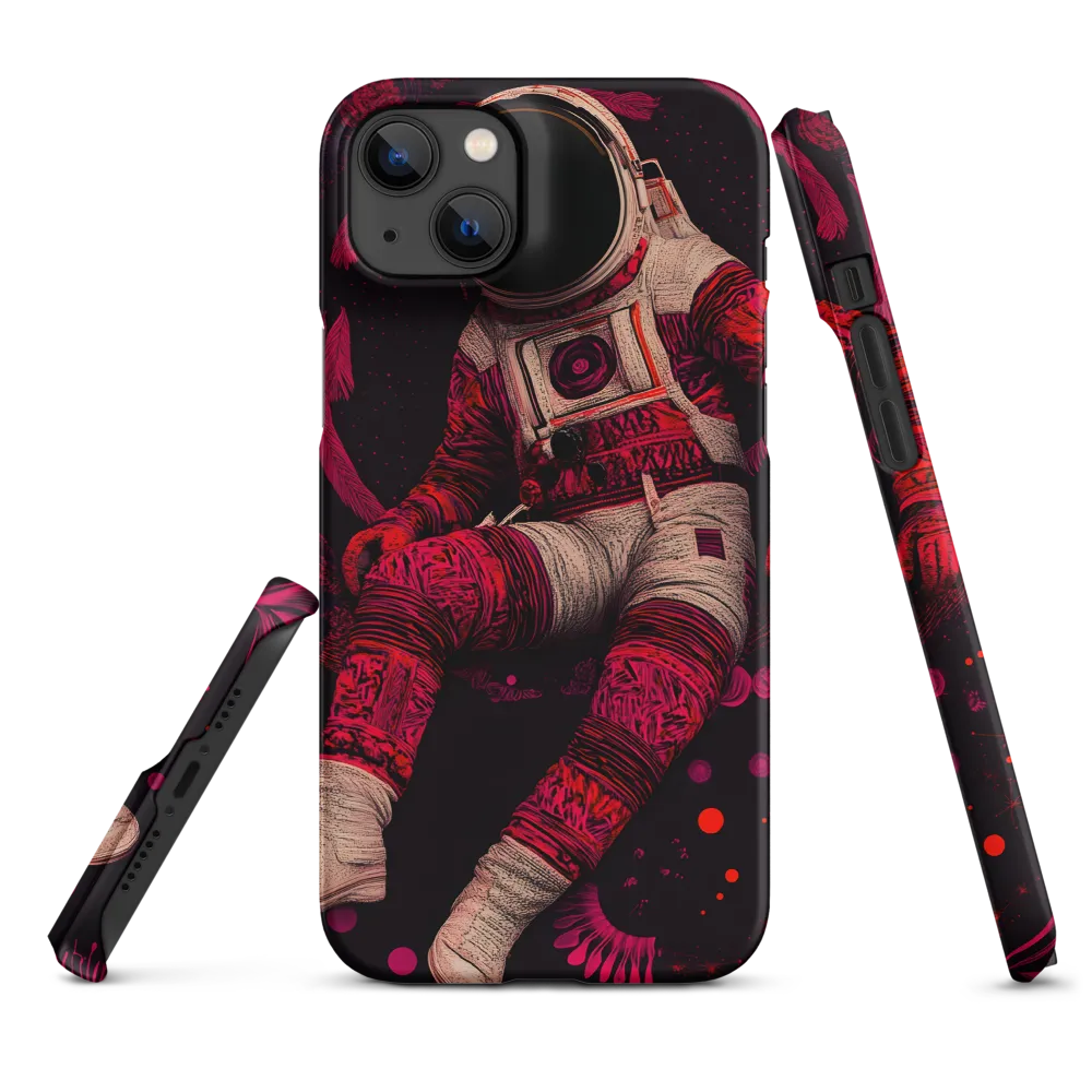 Red Cosmic Drift | Phone Case