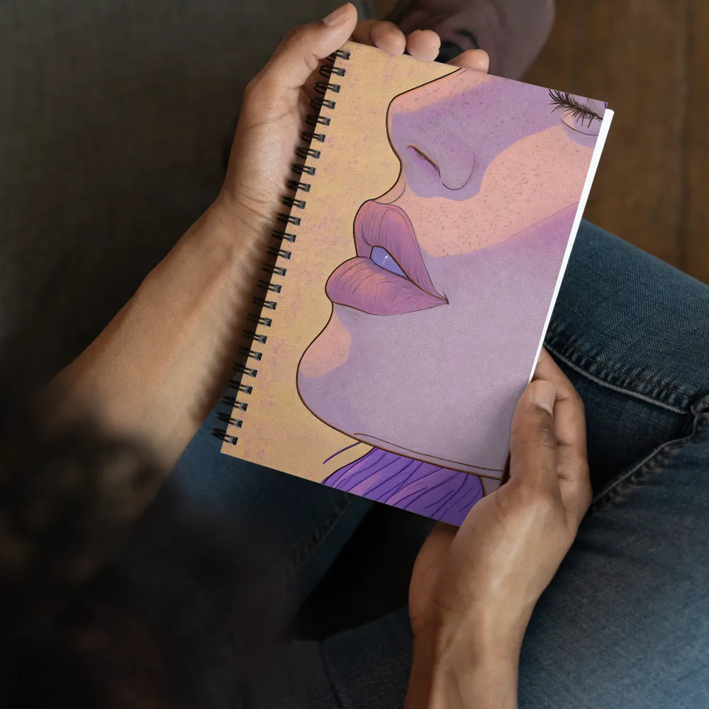 Purple Haze Profile 
 Spiral Notebook | 140 pages