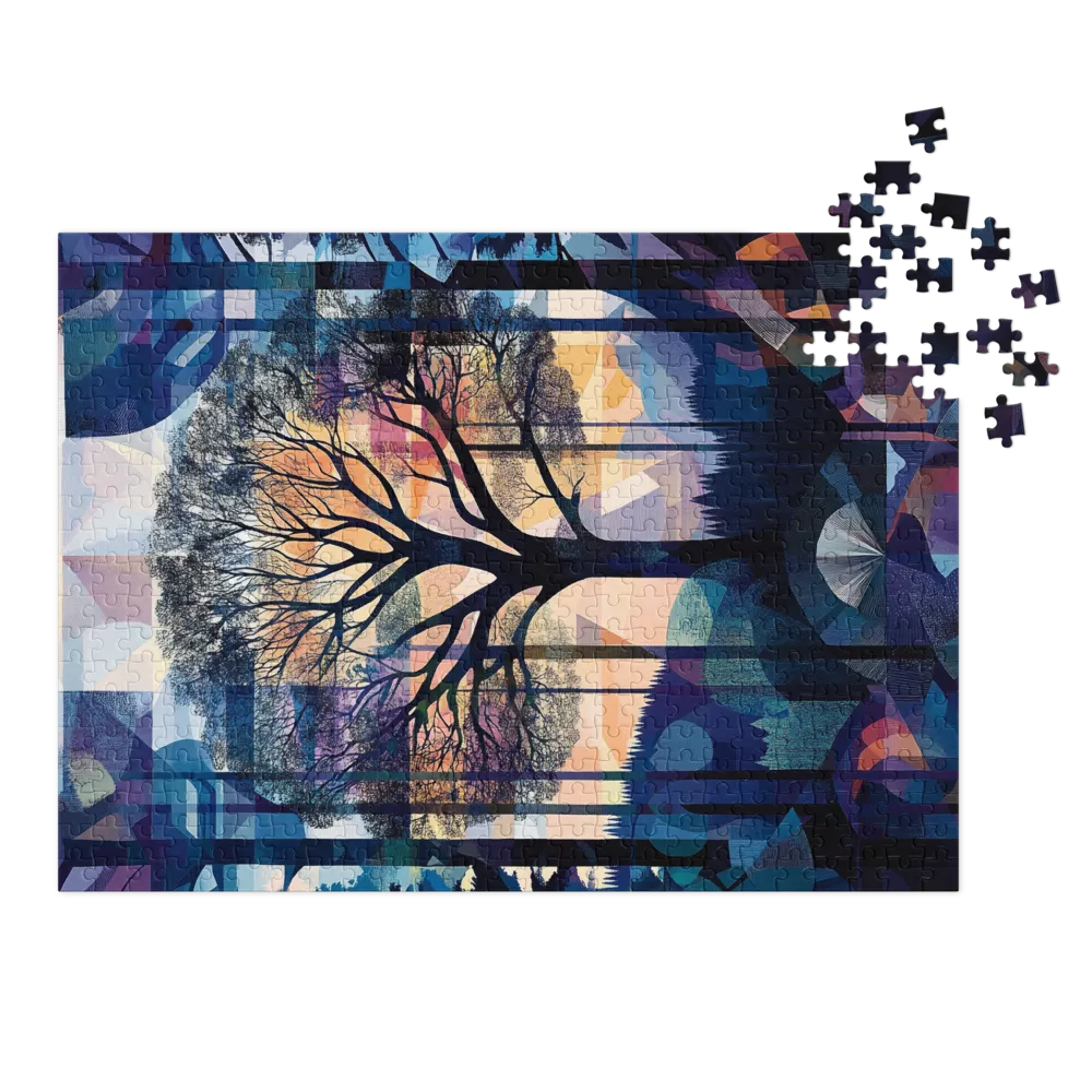 Abstract Tree Landscape