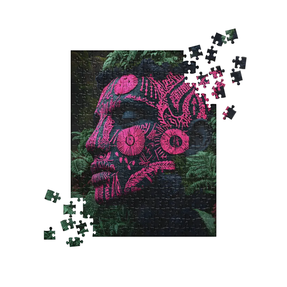 Botanical Adornment 
 Jigsaw Puzzle in Tin Box