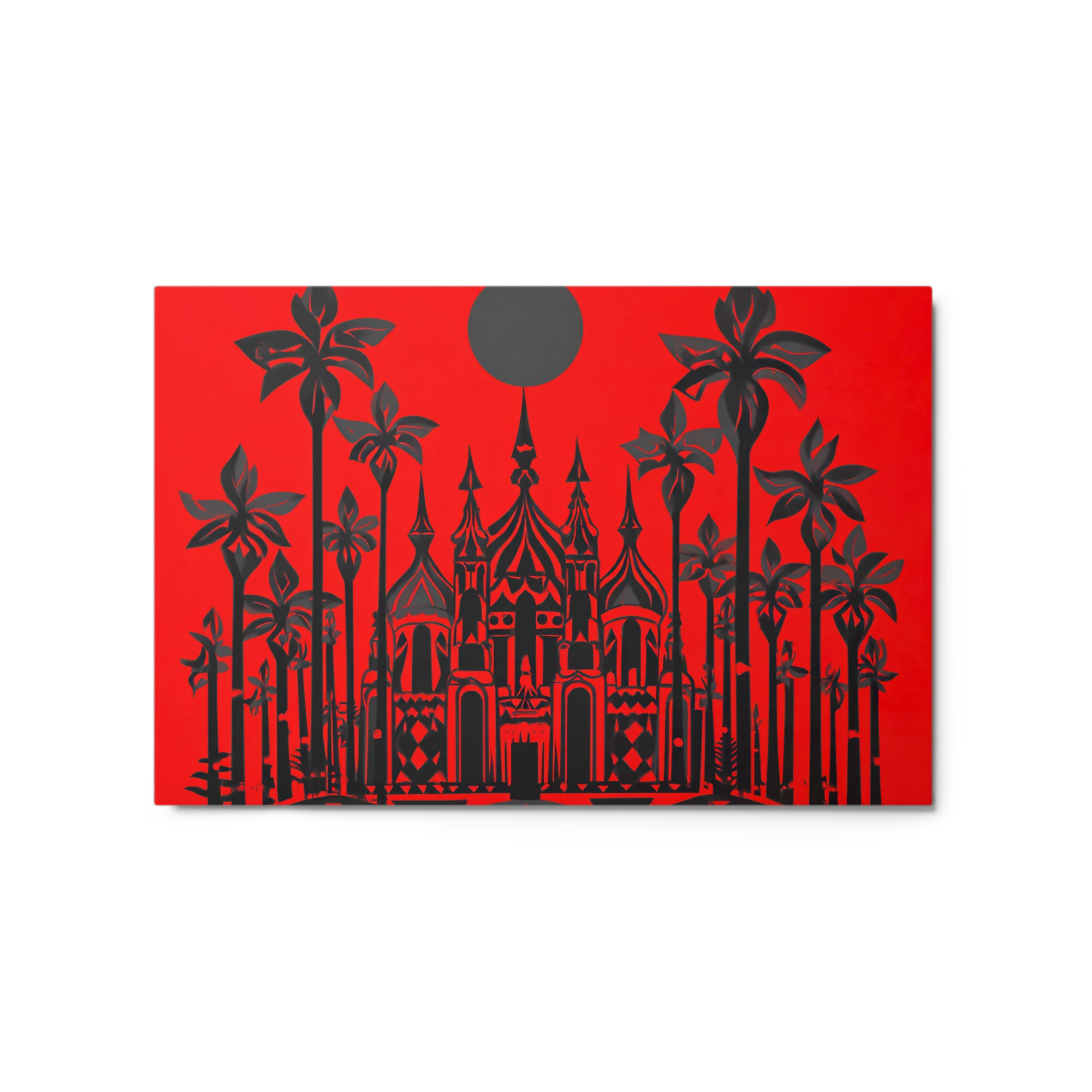Palace in Red and Black