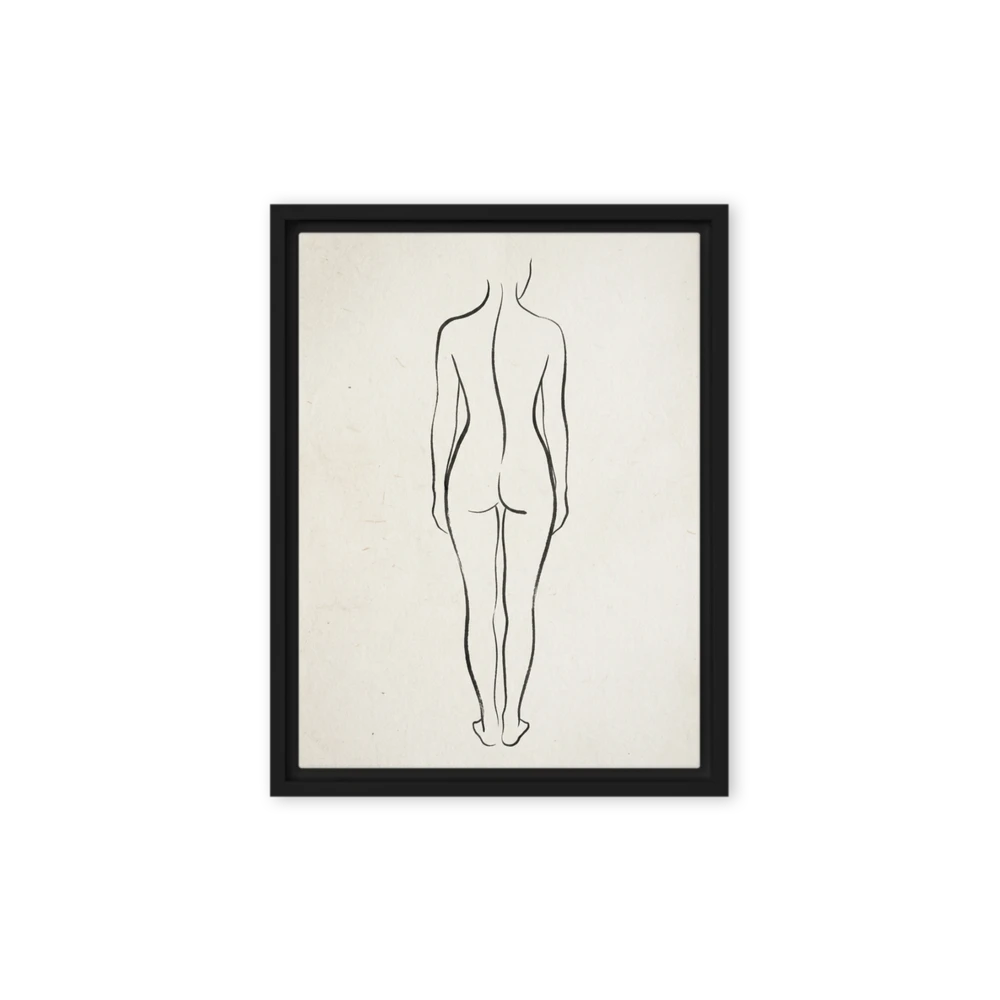 Minimalist Female Form | Art Print