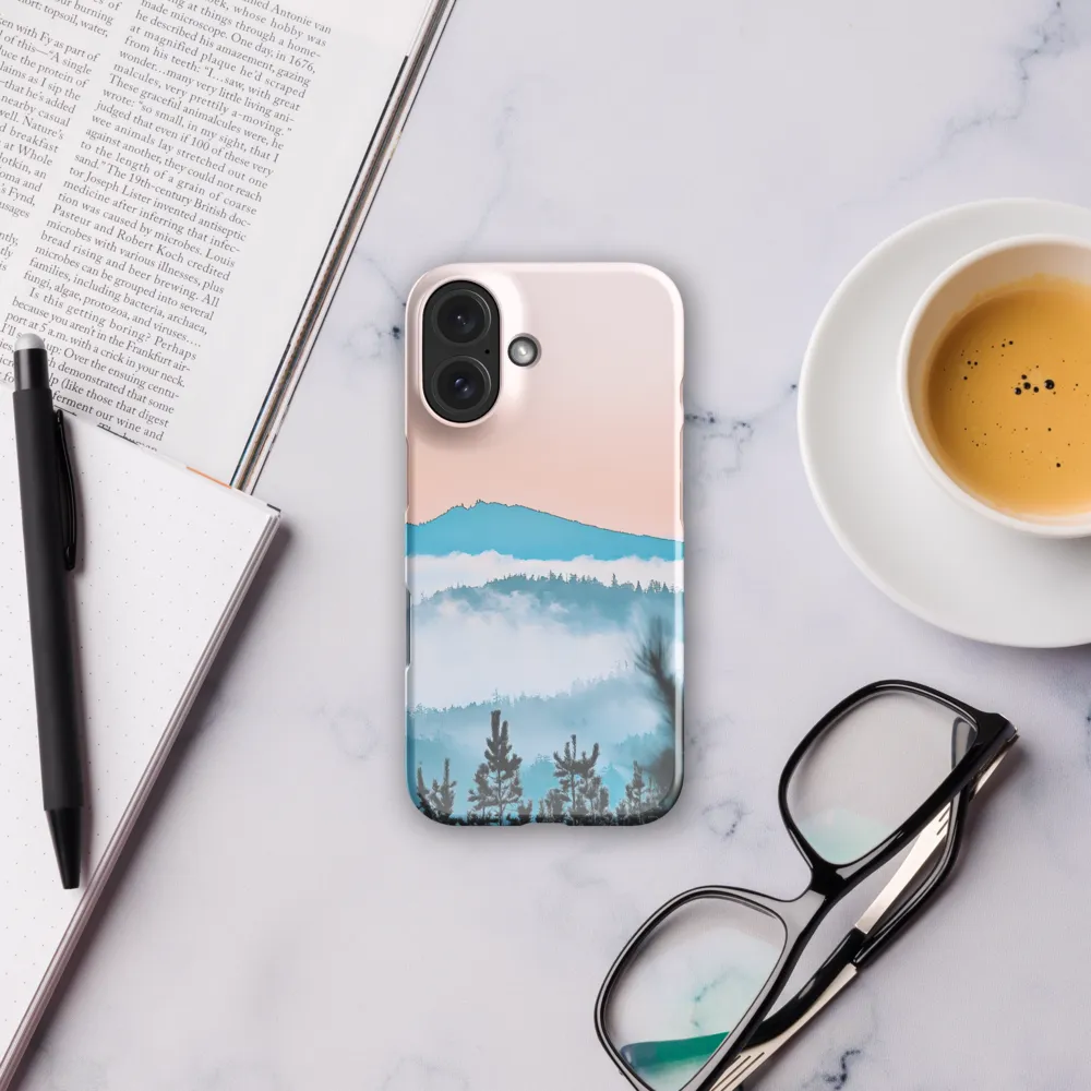Hazy Mountain Serenity 
 Samsung Galaxy S10 | Snap Case