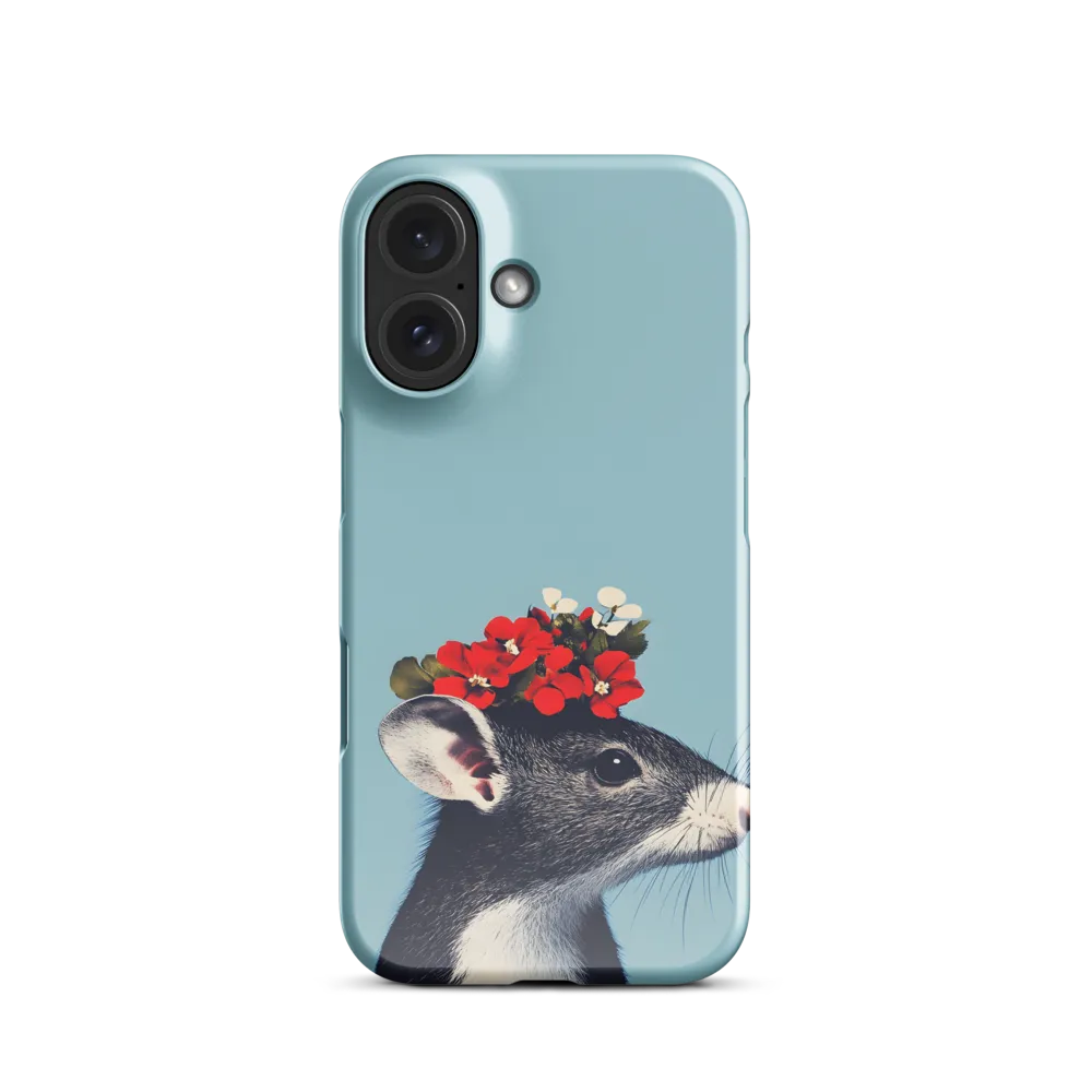Whimsical Flora: A Mouse's Floral Crown