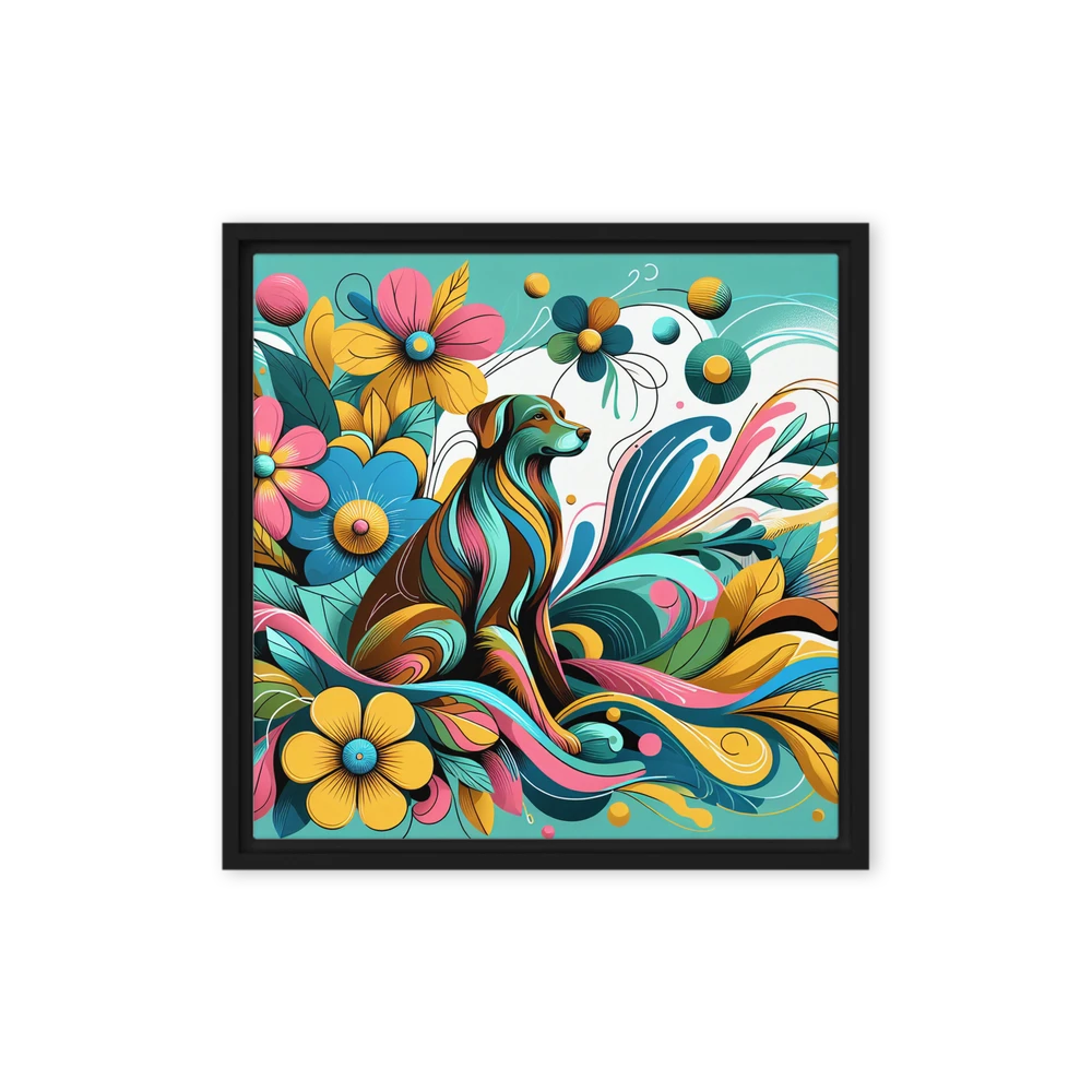 Flowing Dog Bloom | Art Print