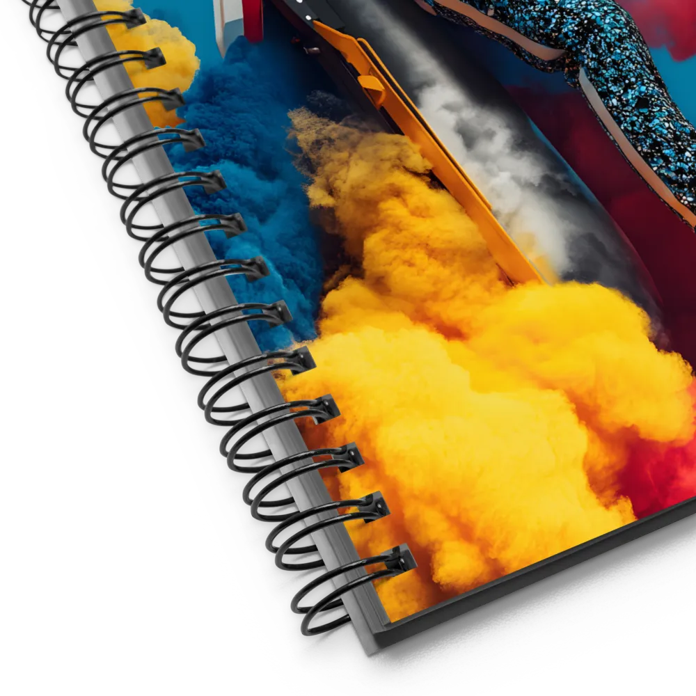 Cosmic Ascent 
 Spiral Notebook | 140 pages