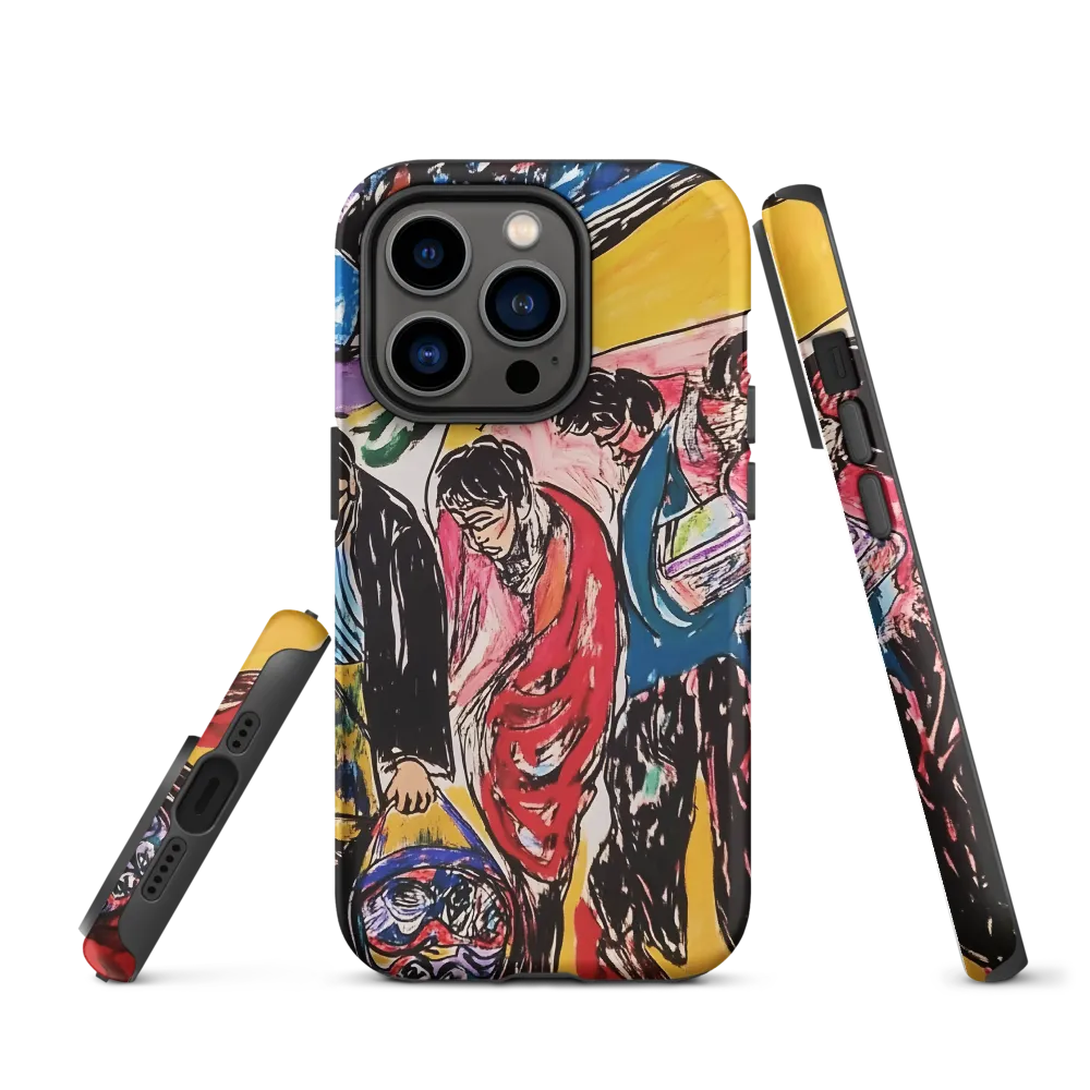 Abstract Community Figures | Phone Case