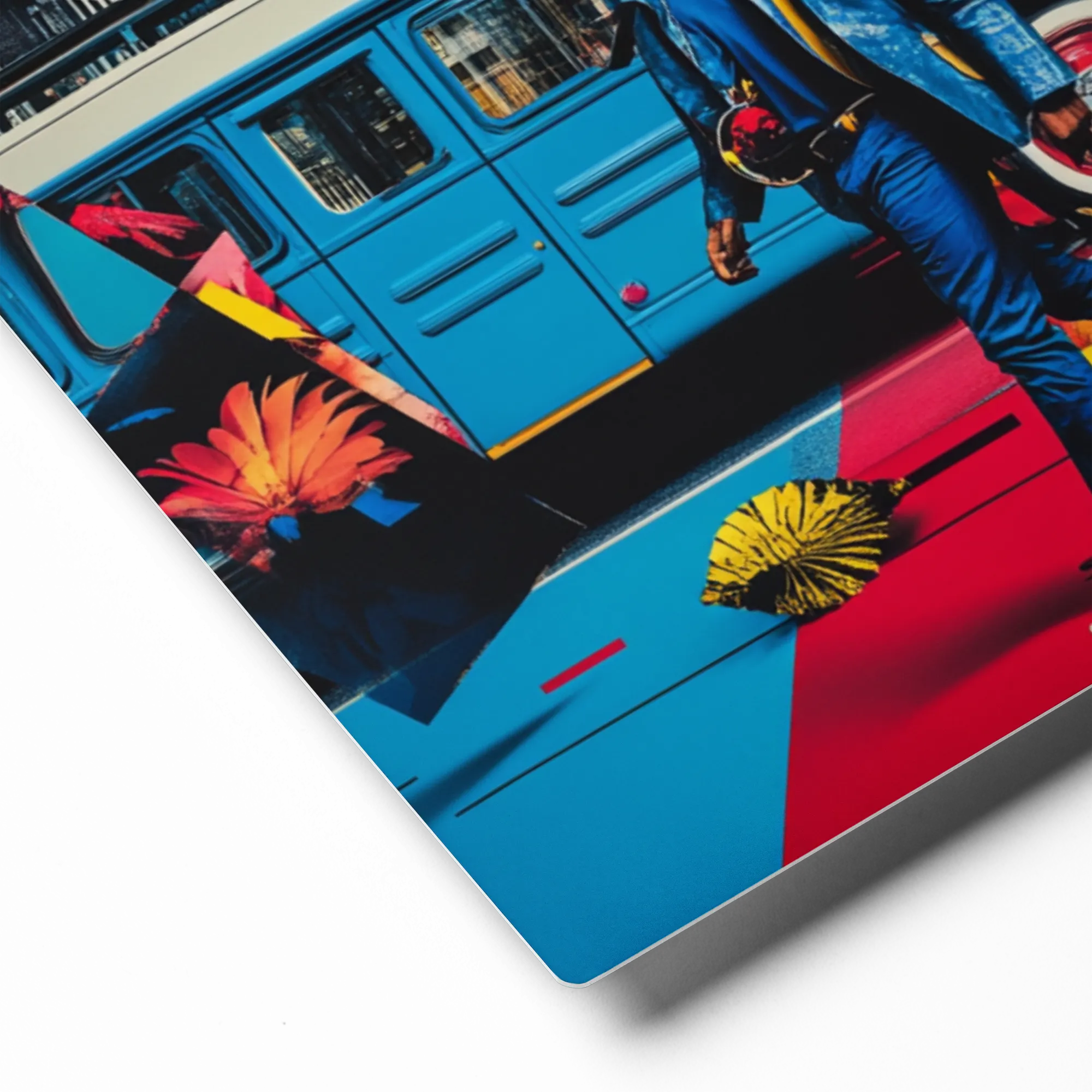 Dynamic Urban Pop Collage | Art Print