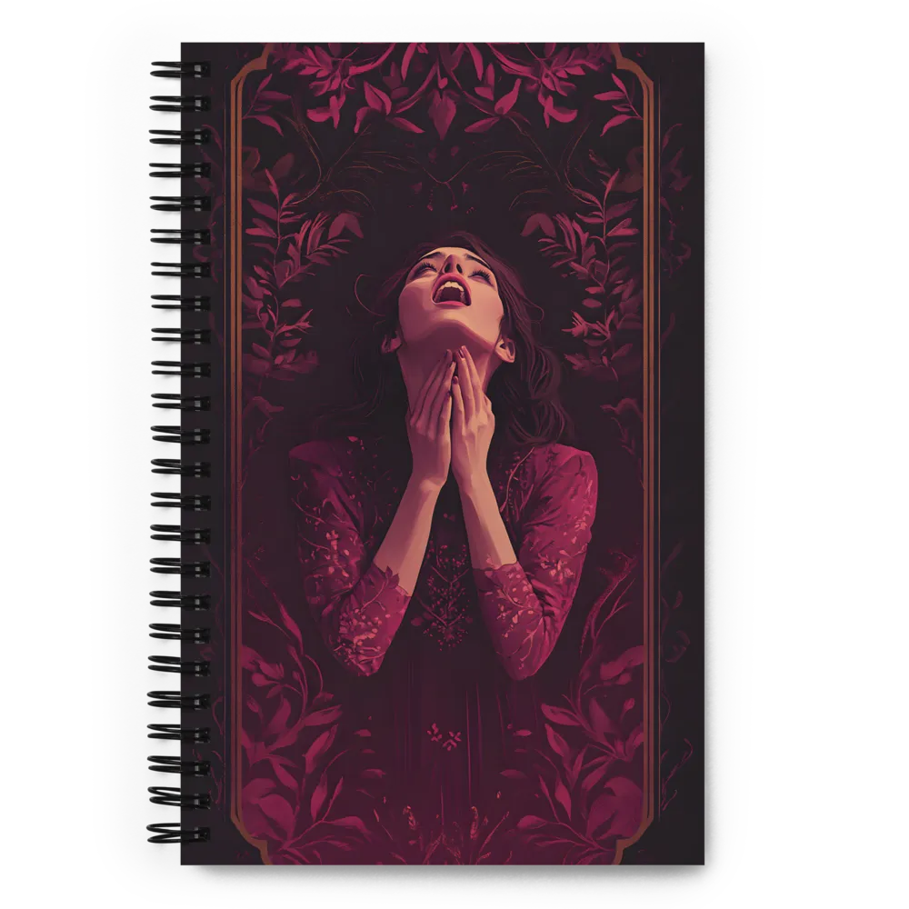 Crimson Ecstasy 
 Spiral Notebook | 140 pages