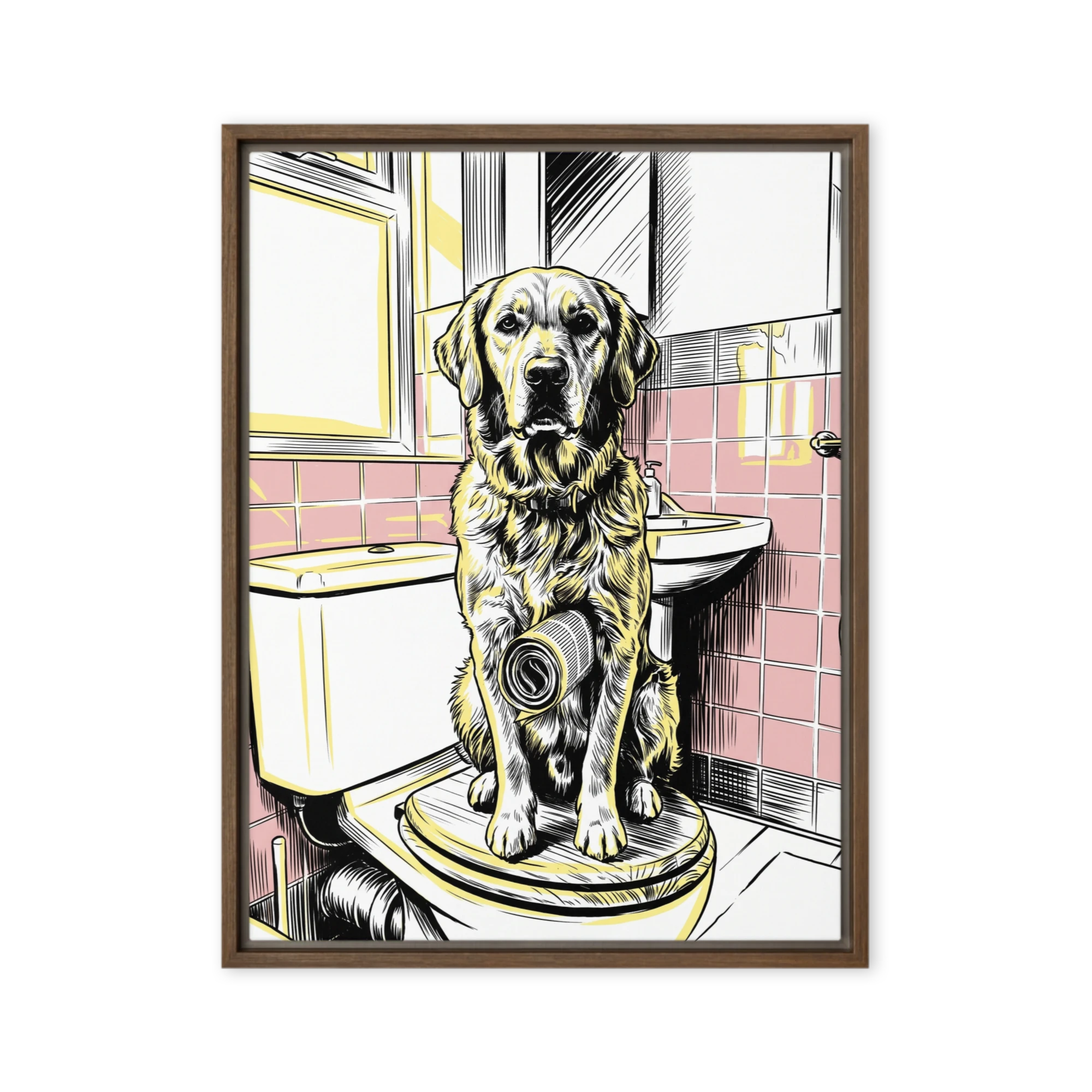 Pet Portrait — Pulp Noir