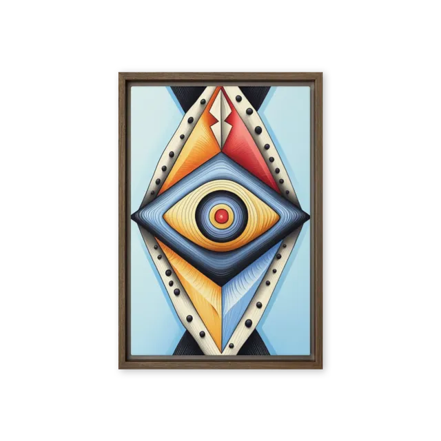 Quilled Eye Geometry | Art Print