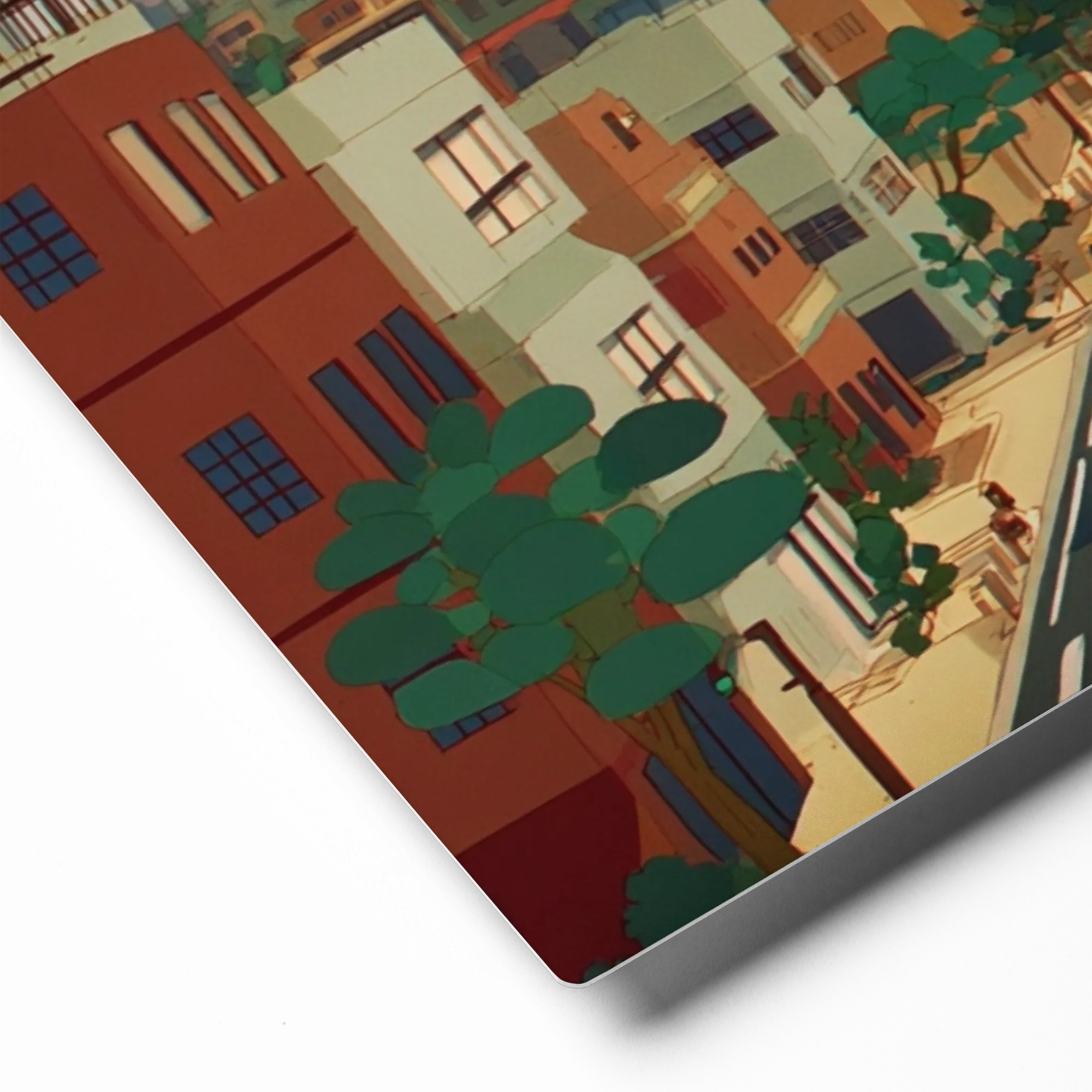 Sunny City Transit | Art Print