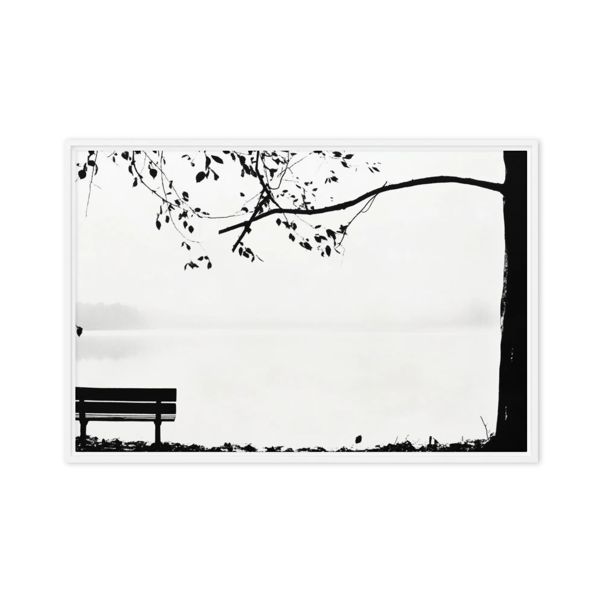 Silent Solitude 
 Metal Print | 20″x 30″