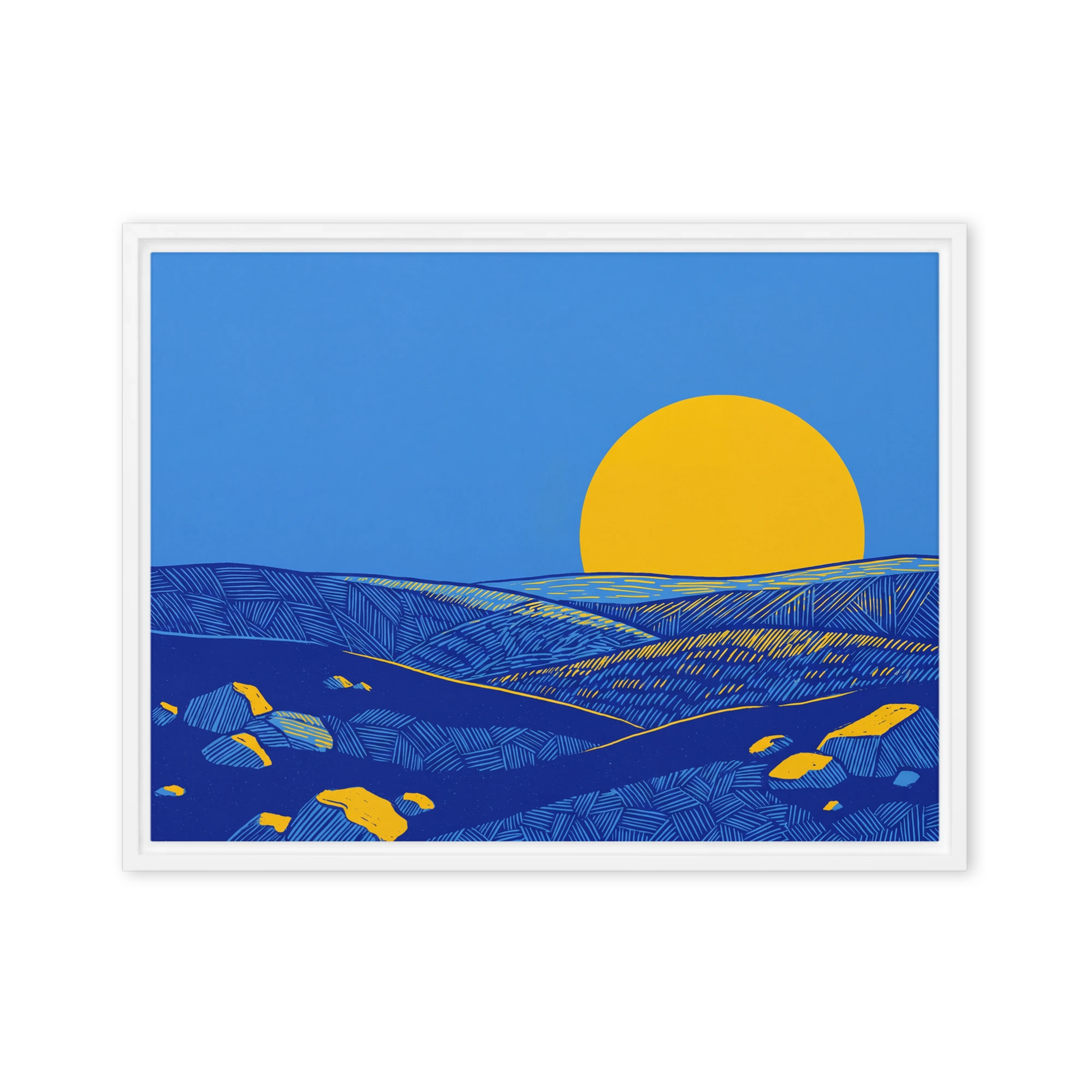Stylized Sun Hills