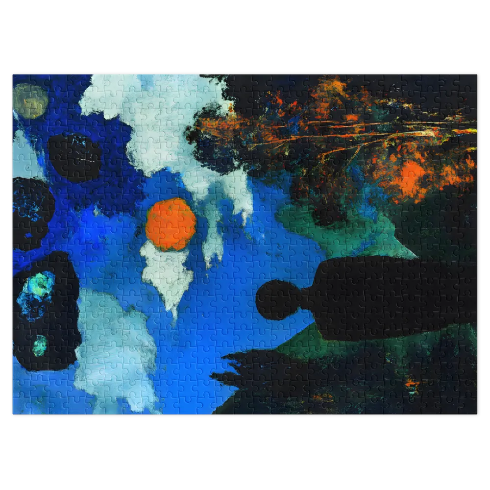 The Celestial Dreamer 
 Jigsaw Puzzle in Tin Box
